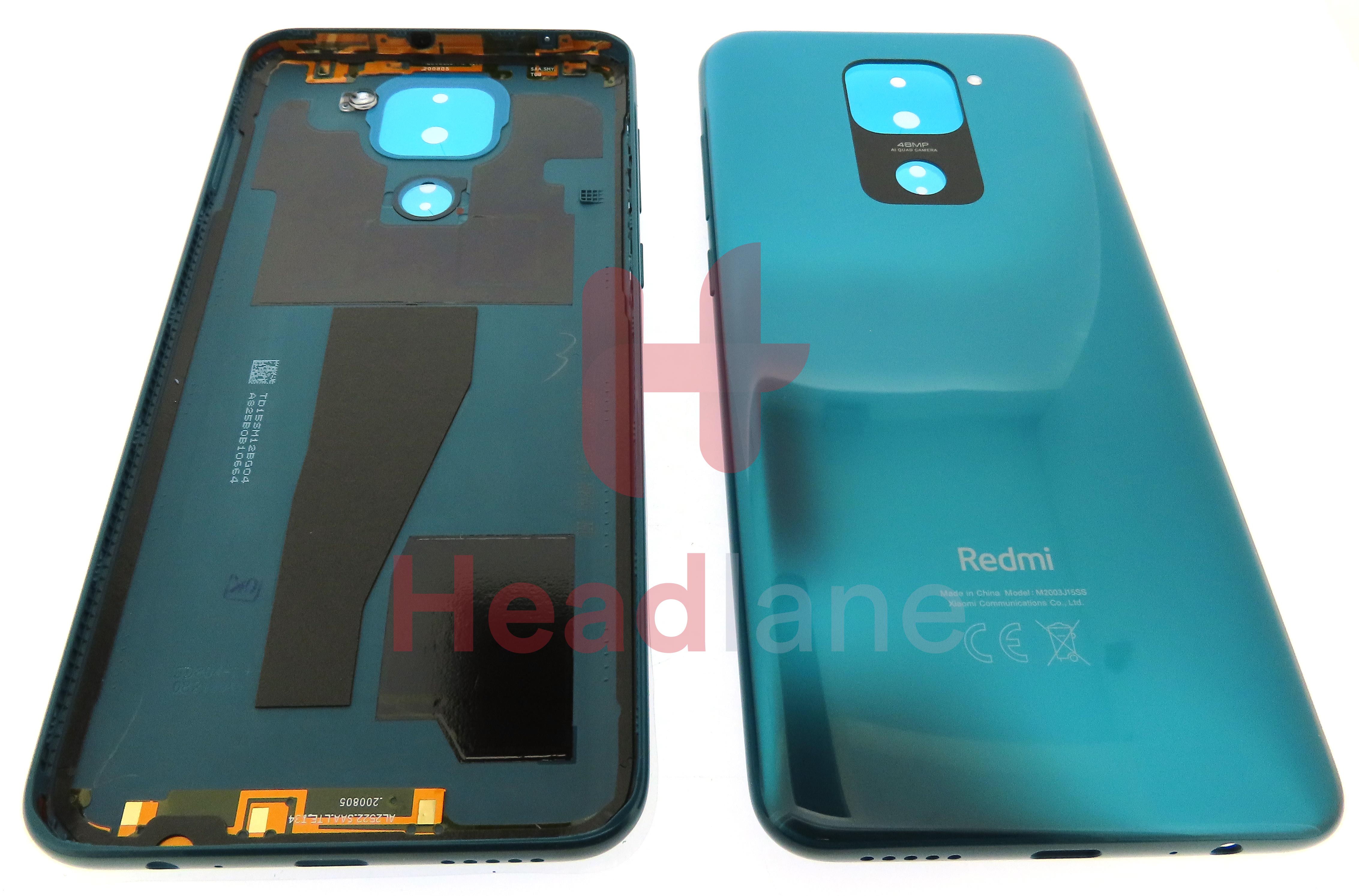 Xiaomi Redmi Note 9 Back / Battery Cover - Green