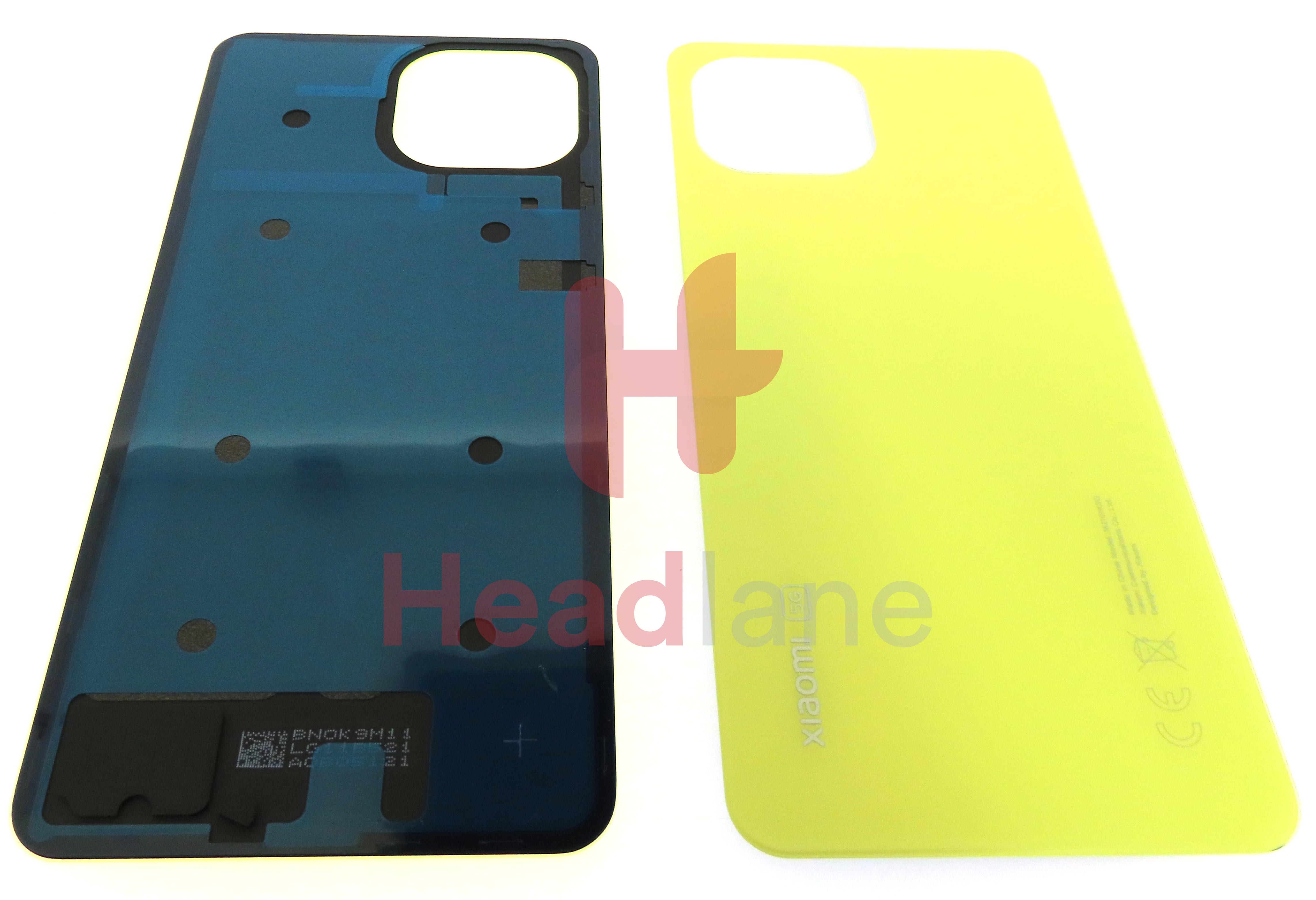 Xiaomi Mi 11 Lite 5G Back / Battery Cover - Yellow