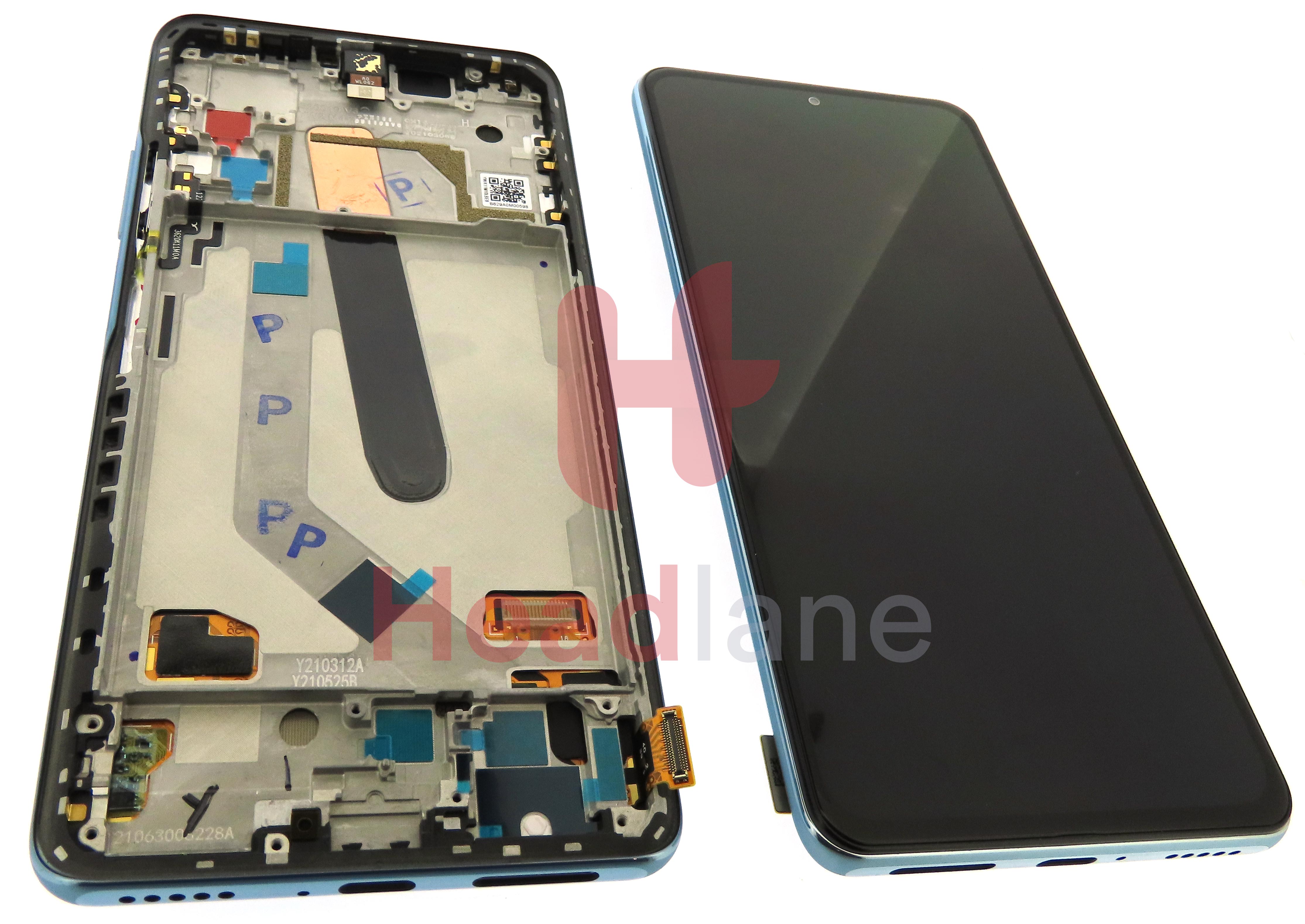 Xiaomi Poco F3 LCD Display / Screen + Touch - Blue