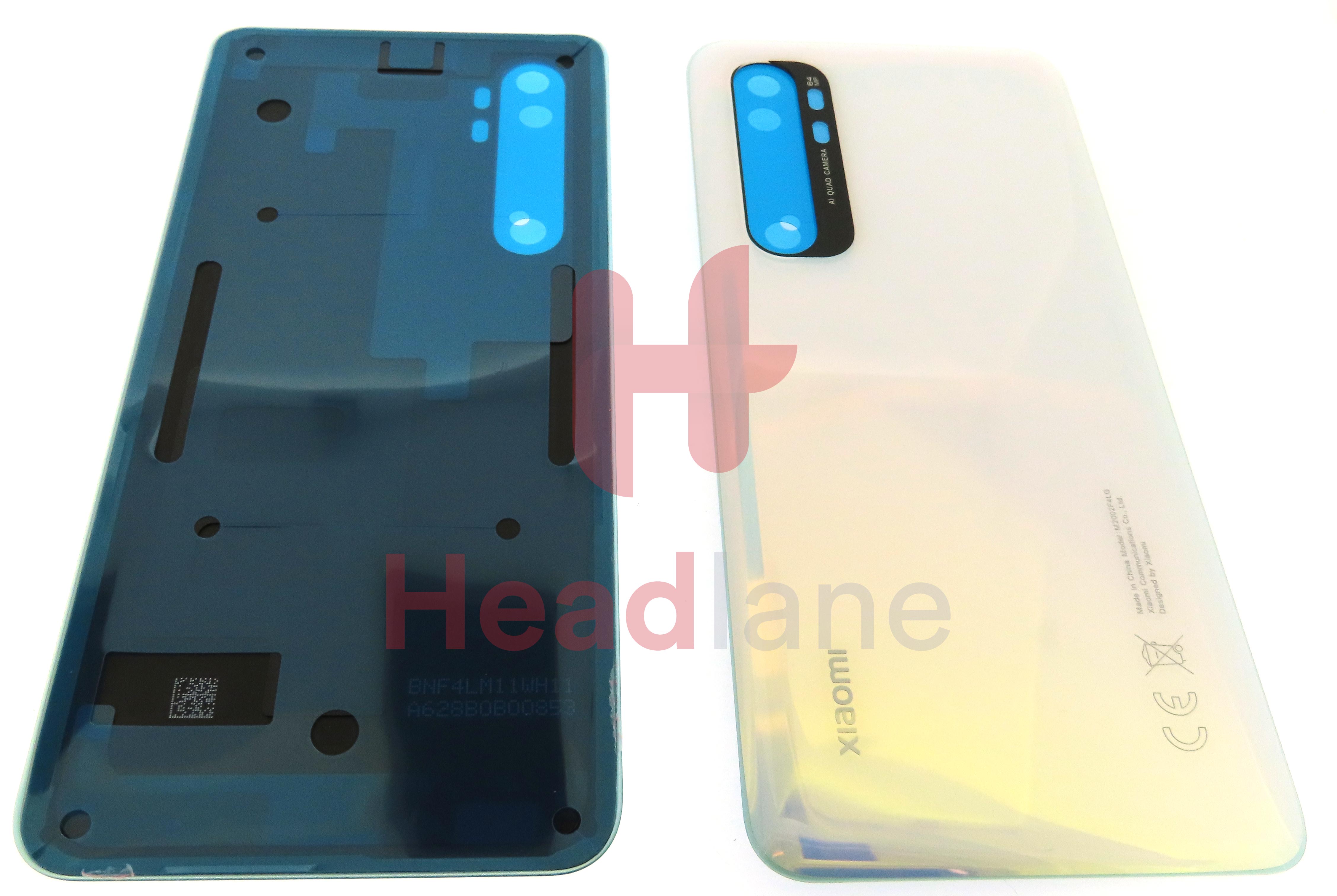 Xiaomi Mi Note 10 Lite Back / Battery Cover - White