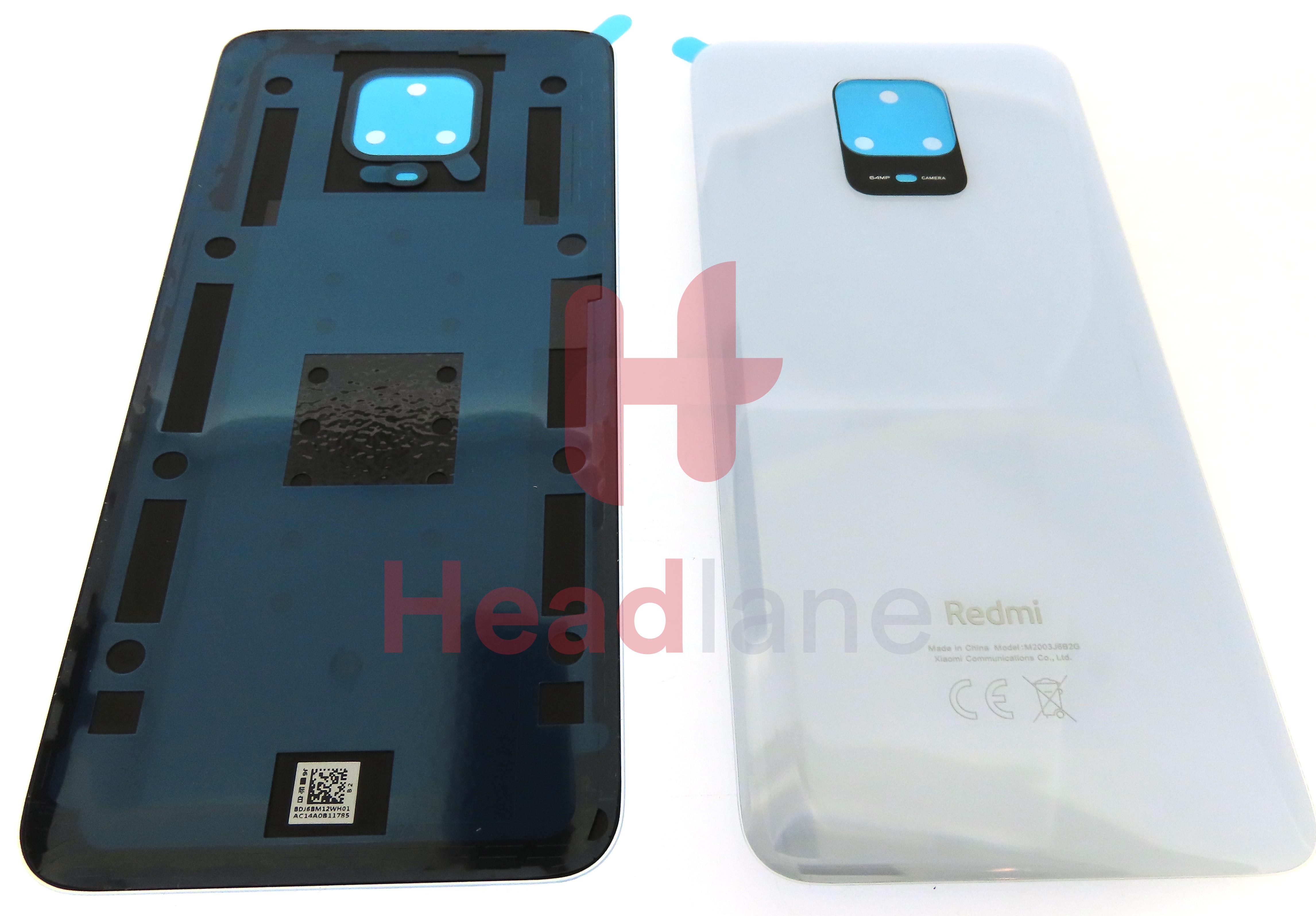 Xiaomi Redmi Note 9 Pro Back / Battery Cover - White