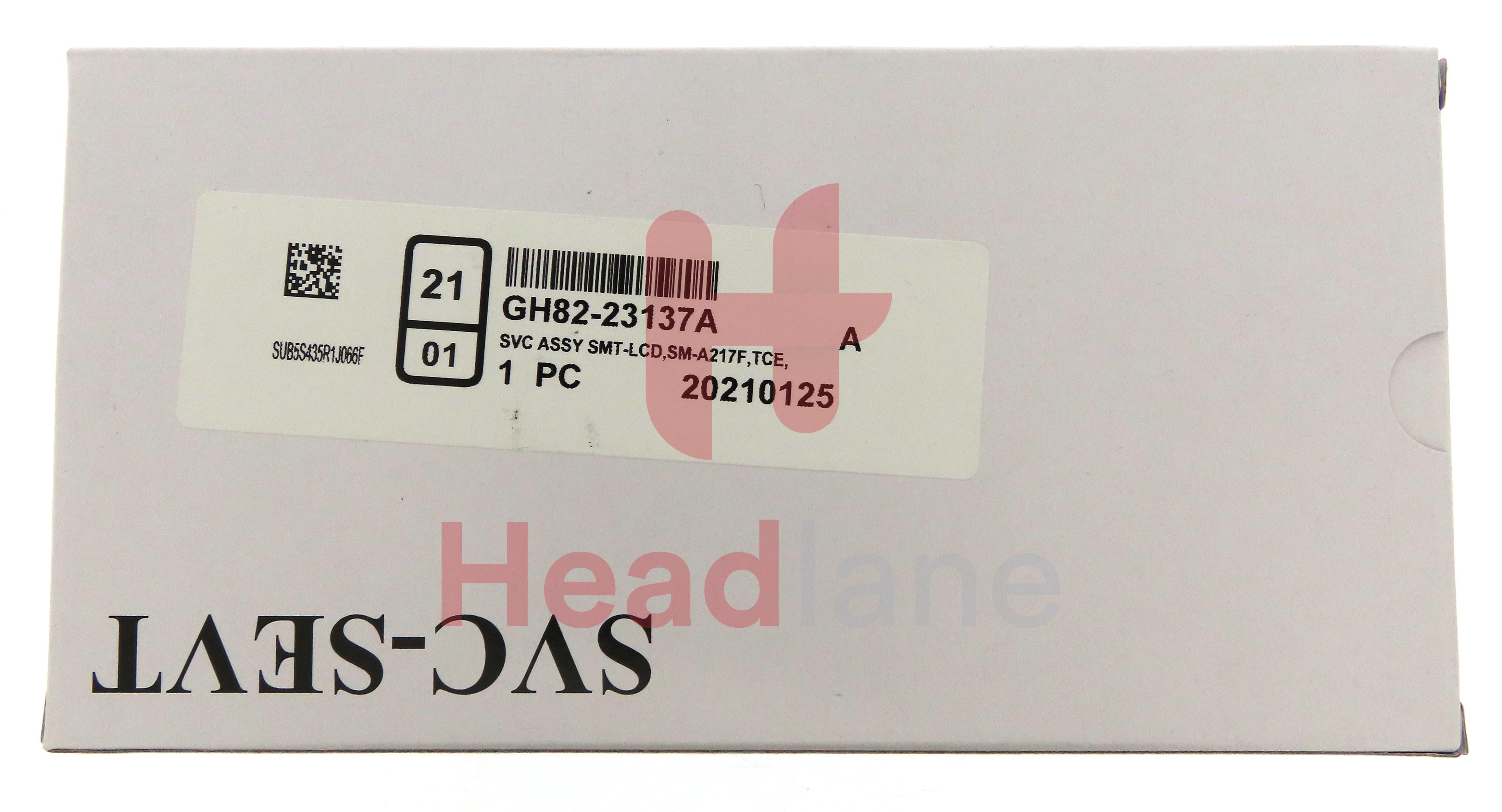 Samsung SM-A217 Galaxy A21s LCD Display / Screen + Touch