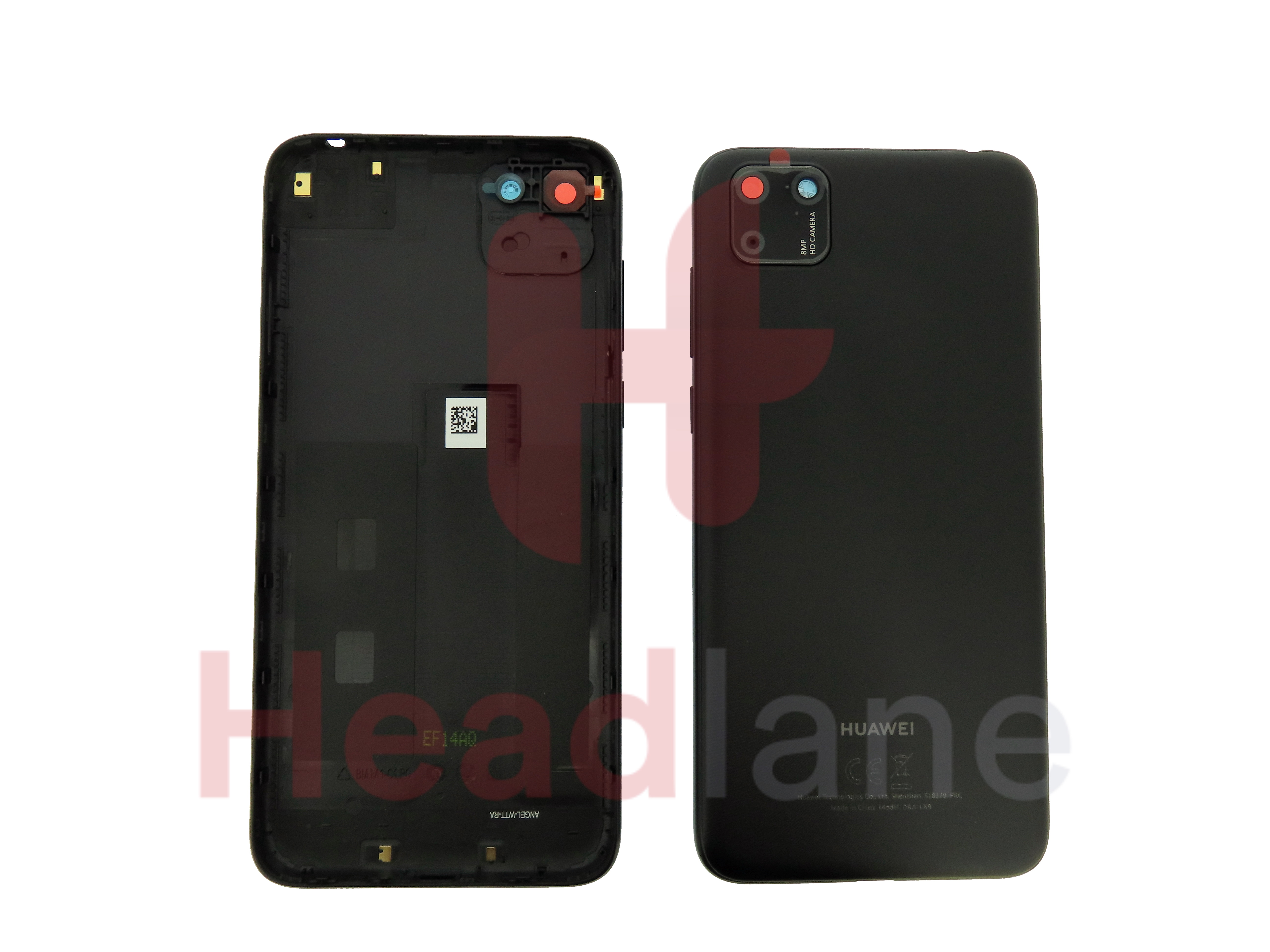 Huawei Y5p Back / Battery Cover - Black