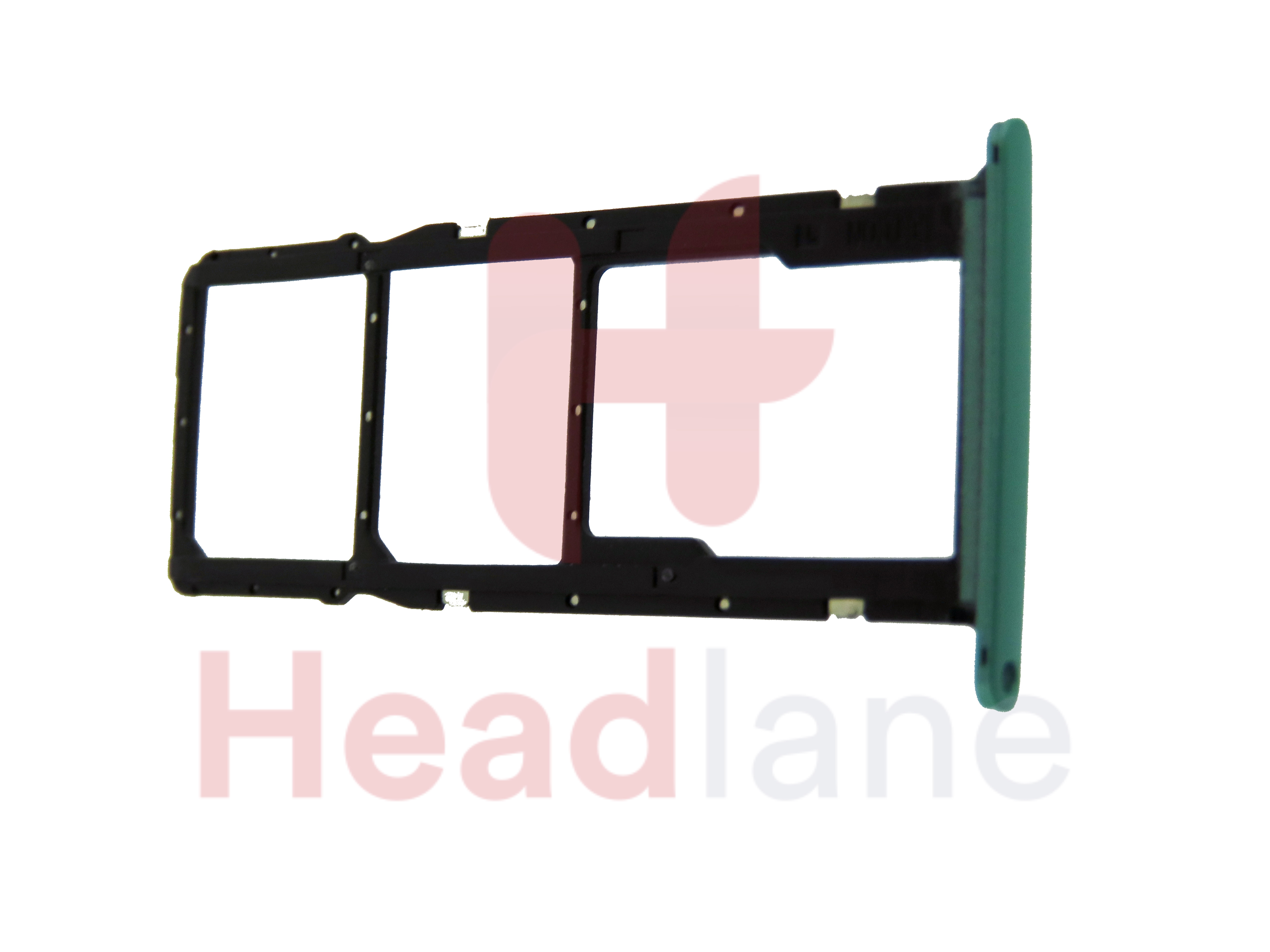 Huawei Y5p SIM / Memory Card Tray - Green