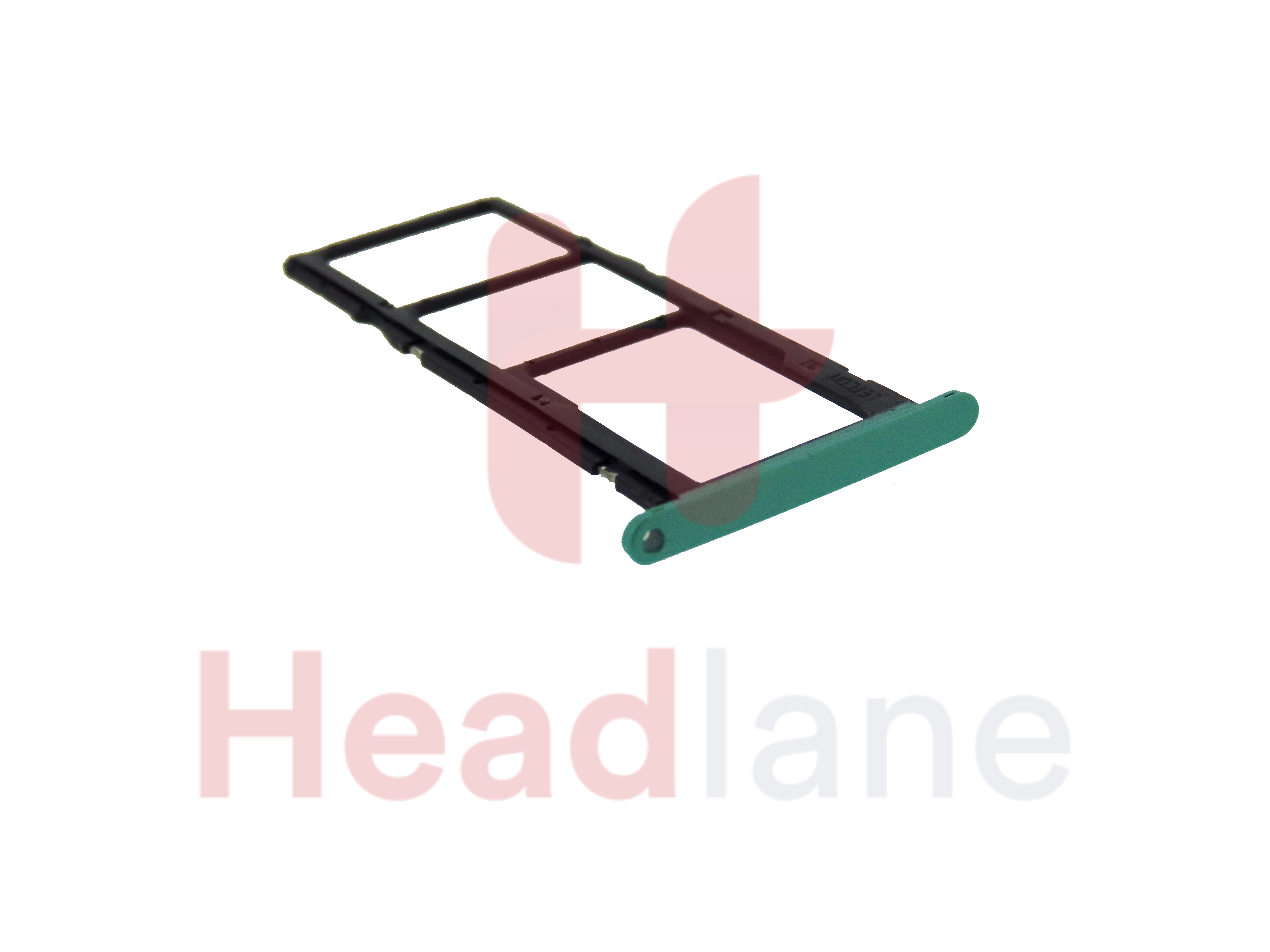 Huawei Y5p SIM / Memory Card Tray - Green