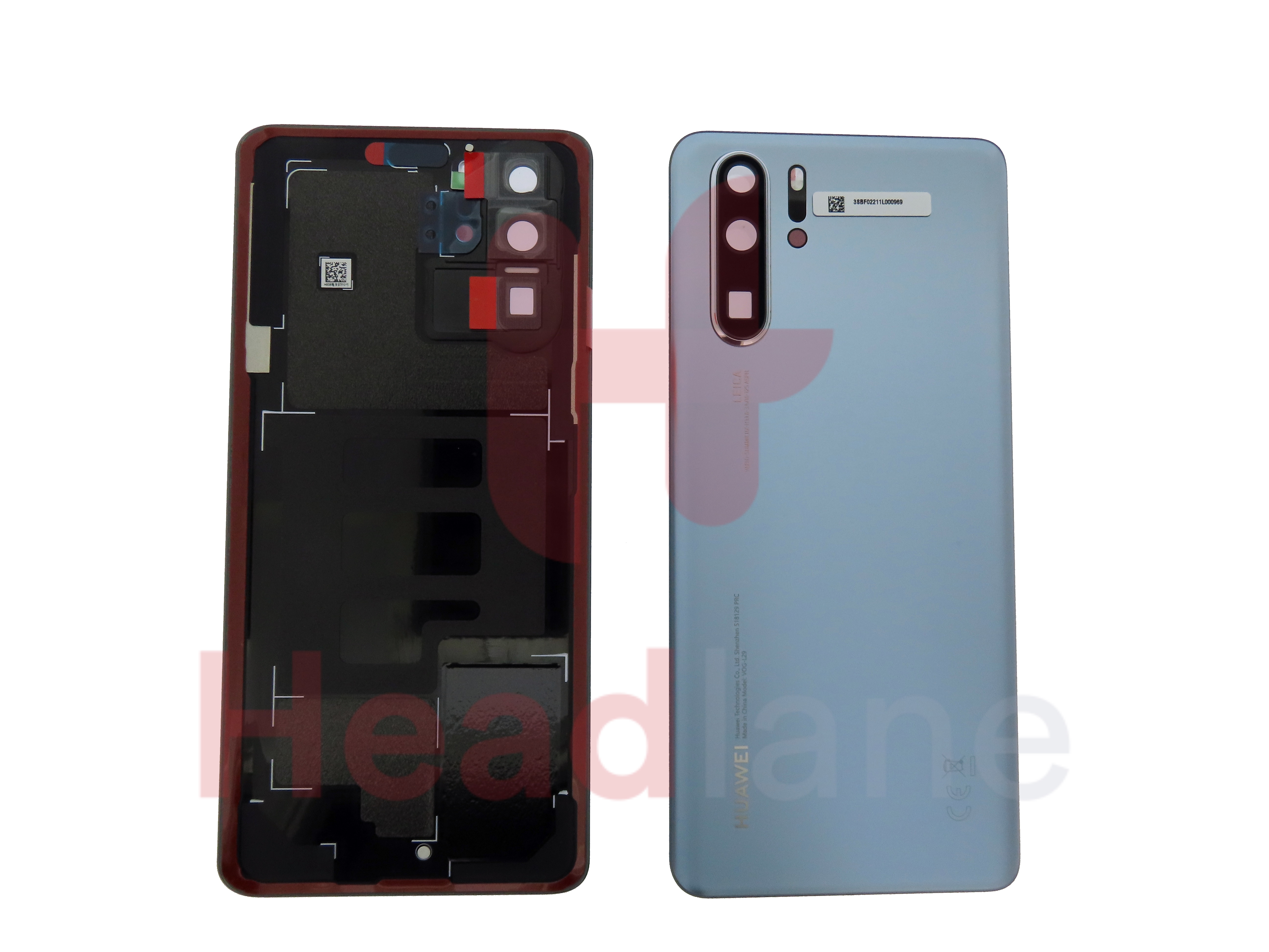 Huawei P30 Pro / New Edition Back / Battery Cover - Silver