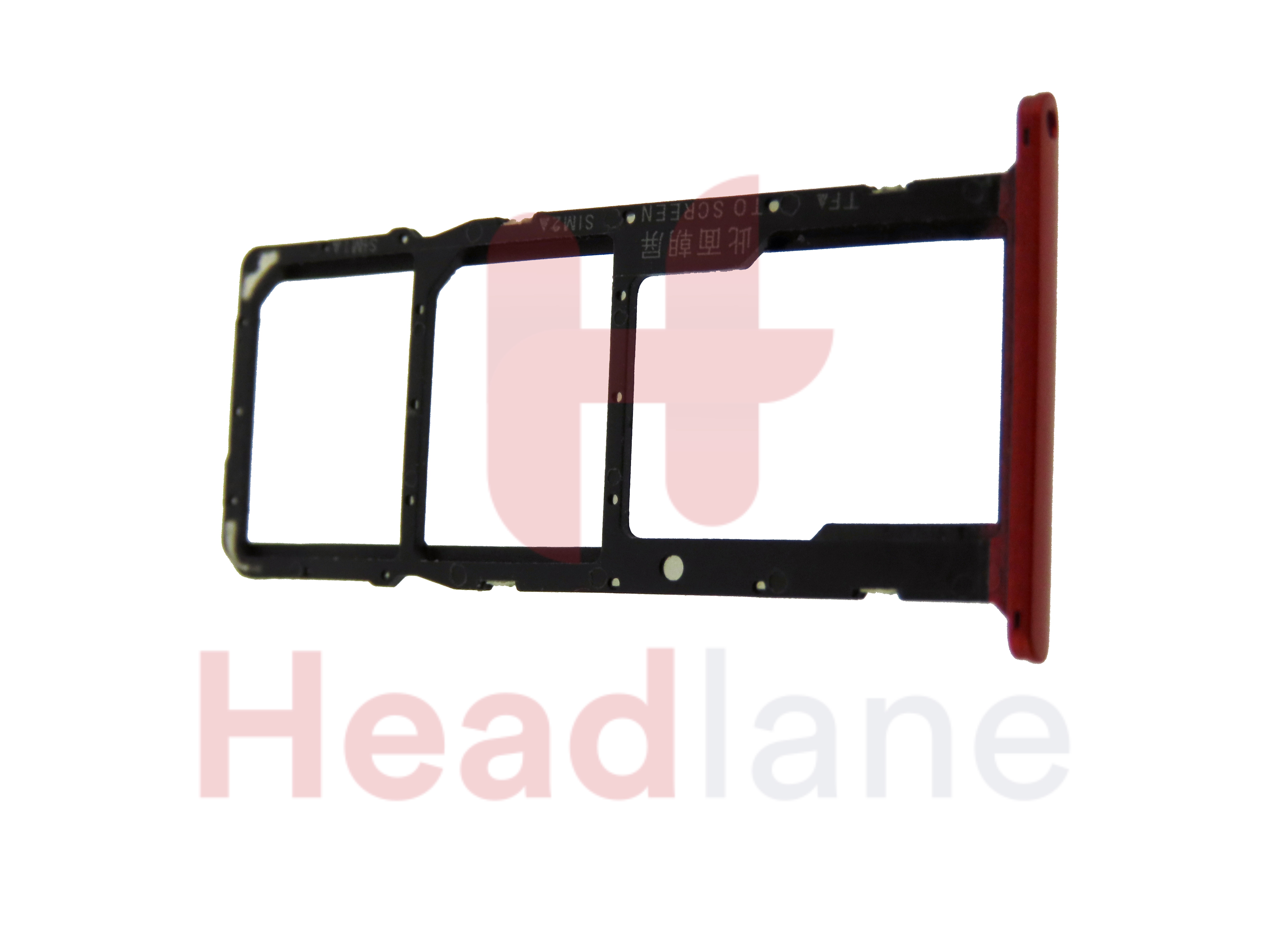 Huawei Honor 9S SIM Card Tray - Red