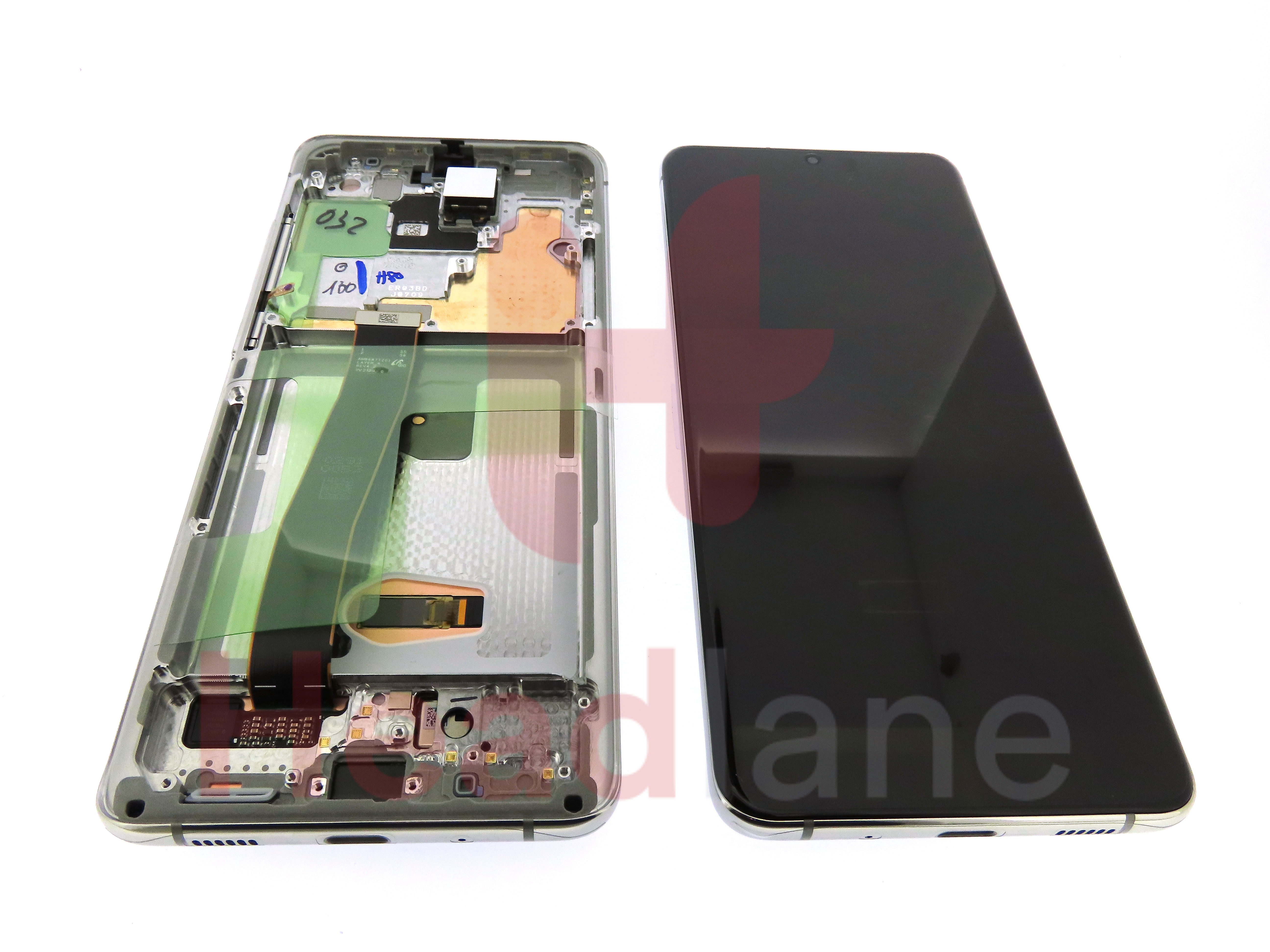 Samsung SM-G988 Galaxy S20 Ultra LCD Display / Screen + Touch - White (No Camera)