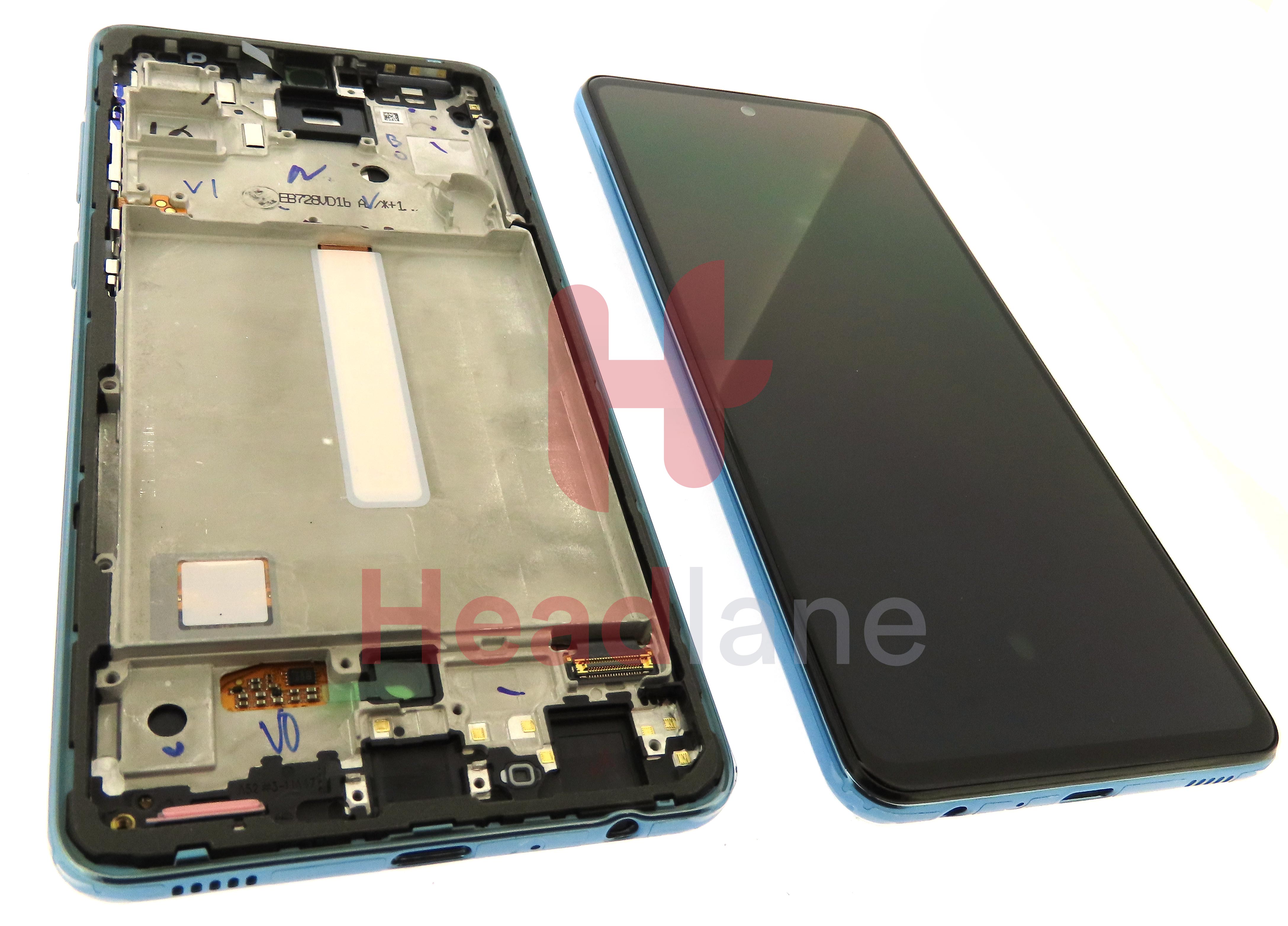 Samsung SM-A525 A526 Galaxy A52 4G A52 5G LCD Display / Screen + Touch - Blue