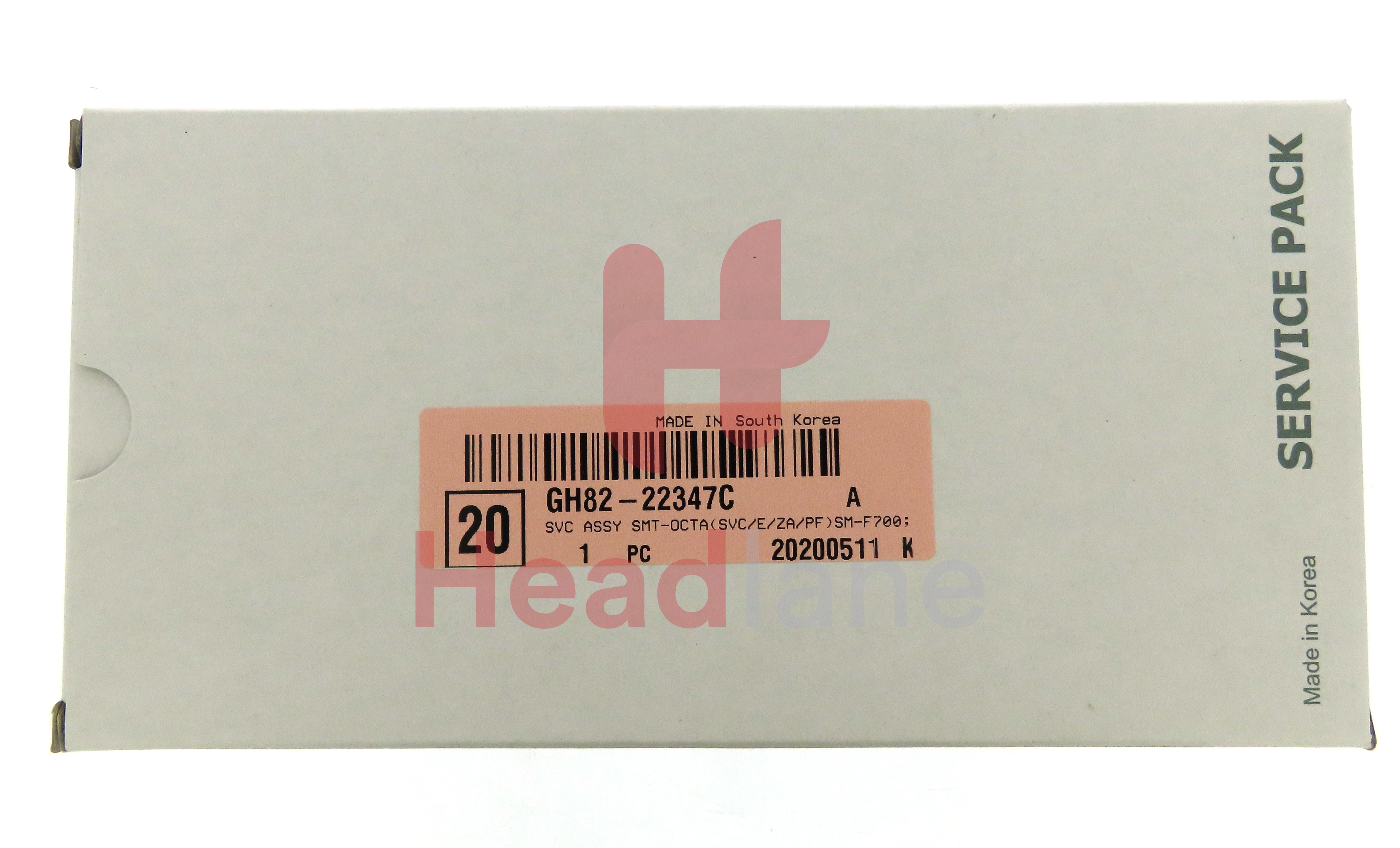 Samsung SM-F700 Galaxy Z Flip LCD Display / Screen + Touch - Thom Browne