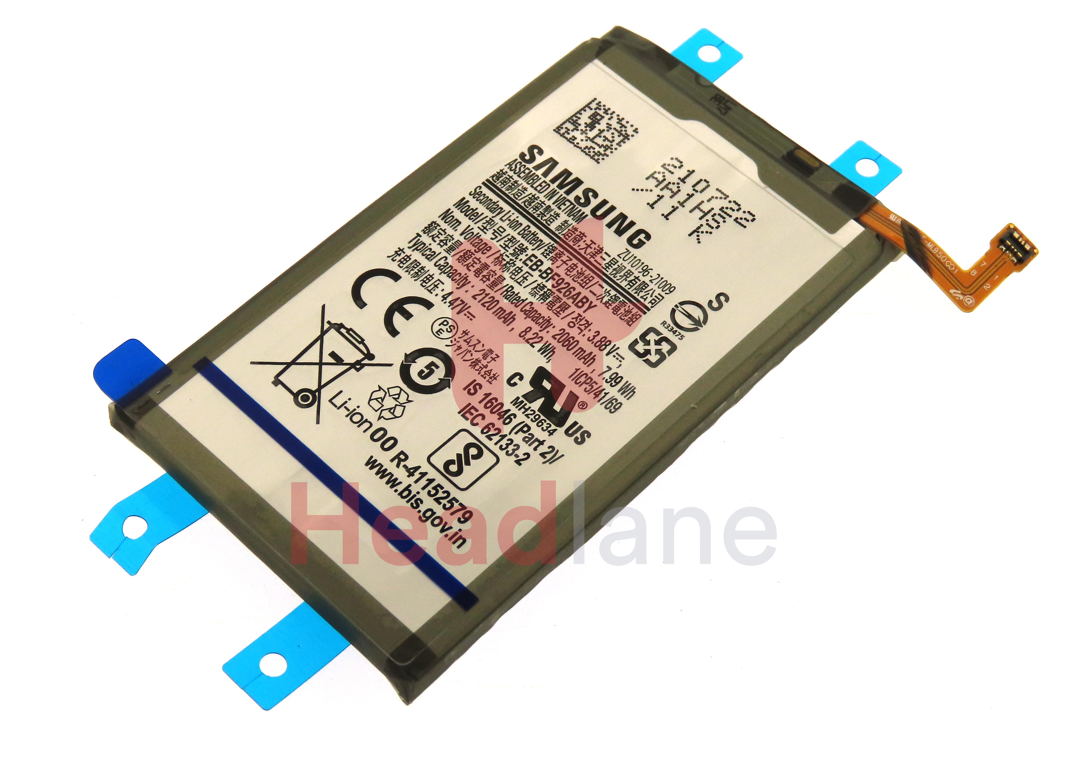 Samsung SM-F926 Galaxy Z Fold3 5G EB-BF926ABY Main Battery (Amperex)