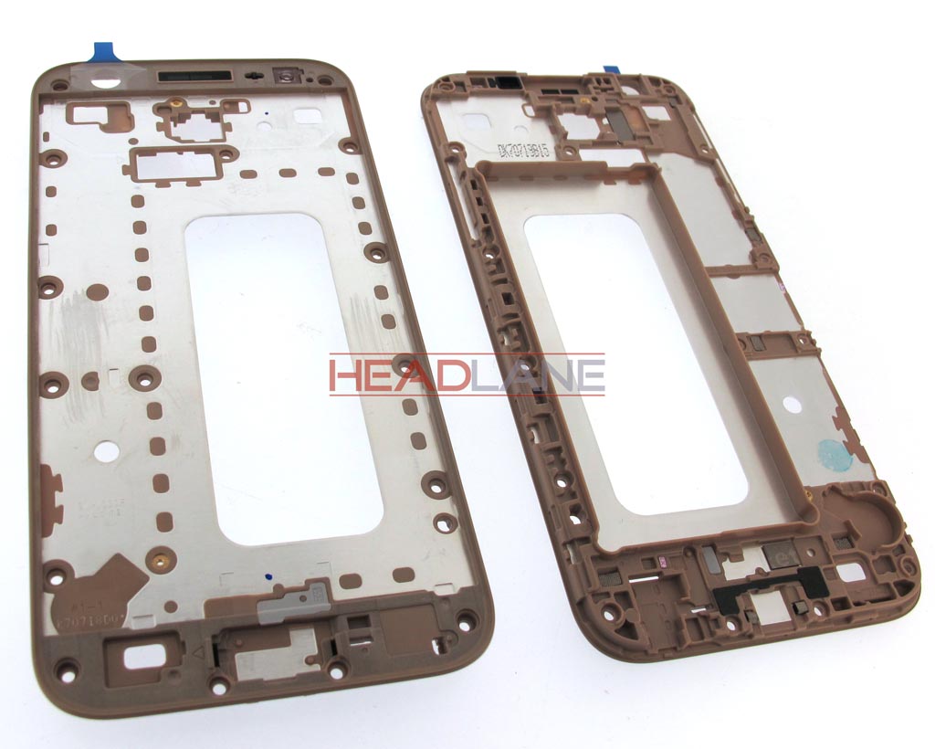 Samsung SM-J330 Galaxy J3 (2017) Front Case - Gold