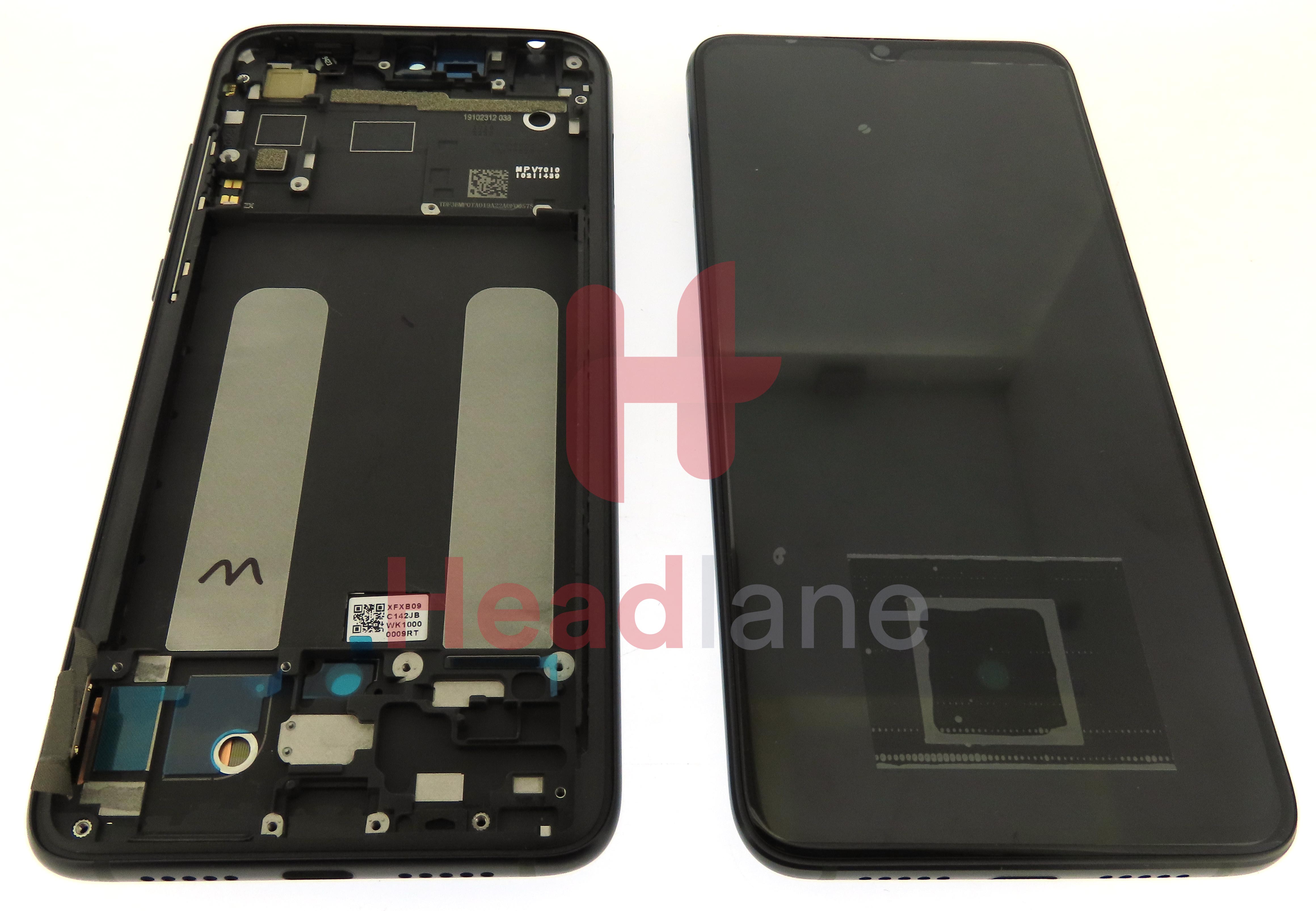 Xiaomi Mi 9 Lite LCD Display / Screen + Touch - Onyx Grey / Grey