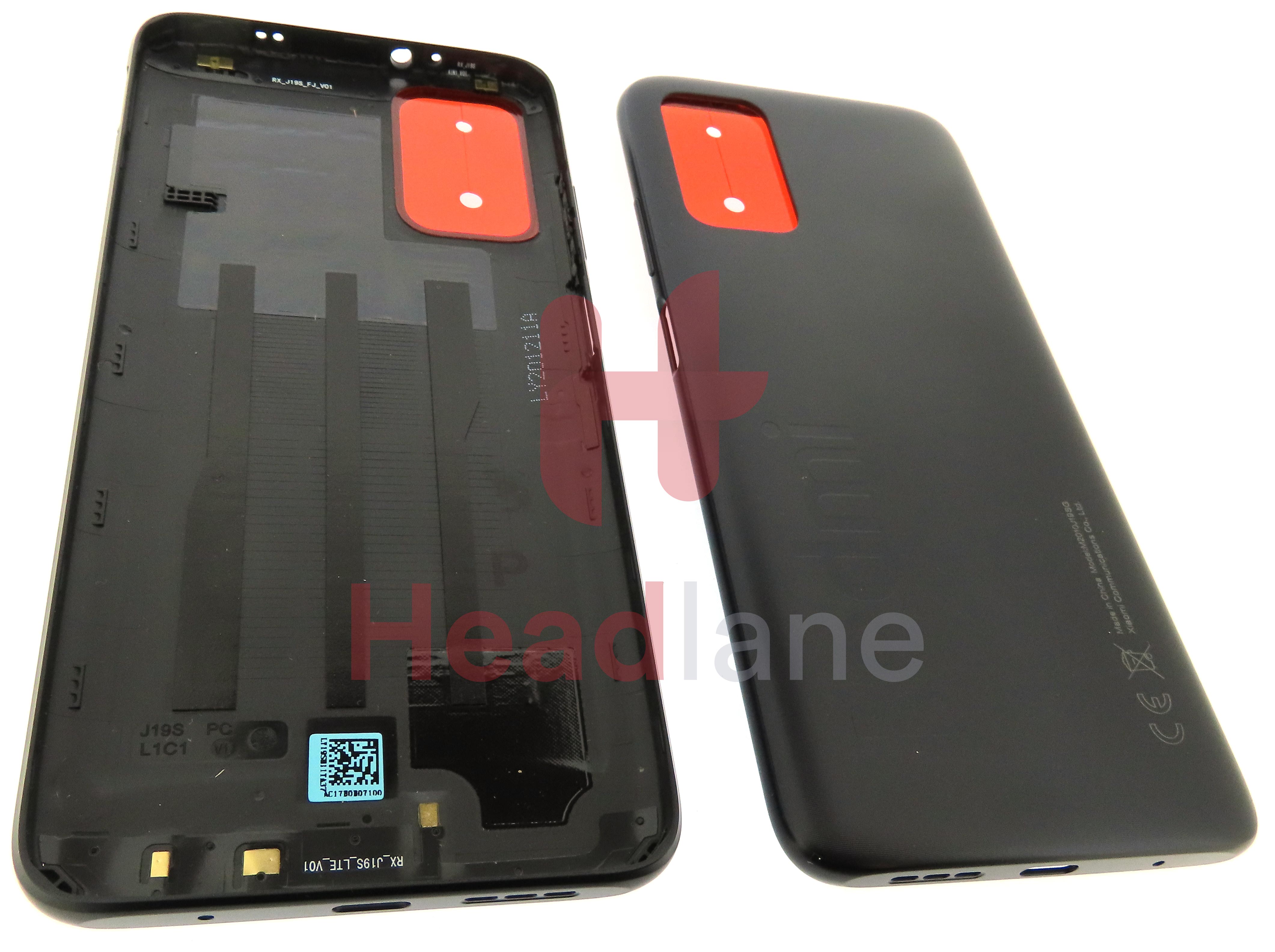 Xiaomi Redmi 9T Back / Battery Cover - Black