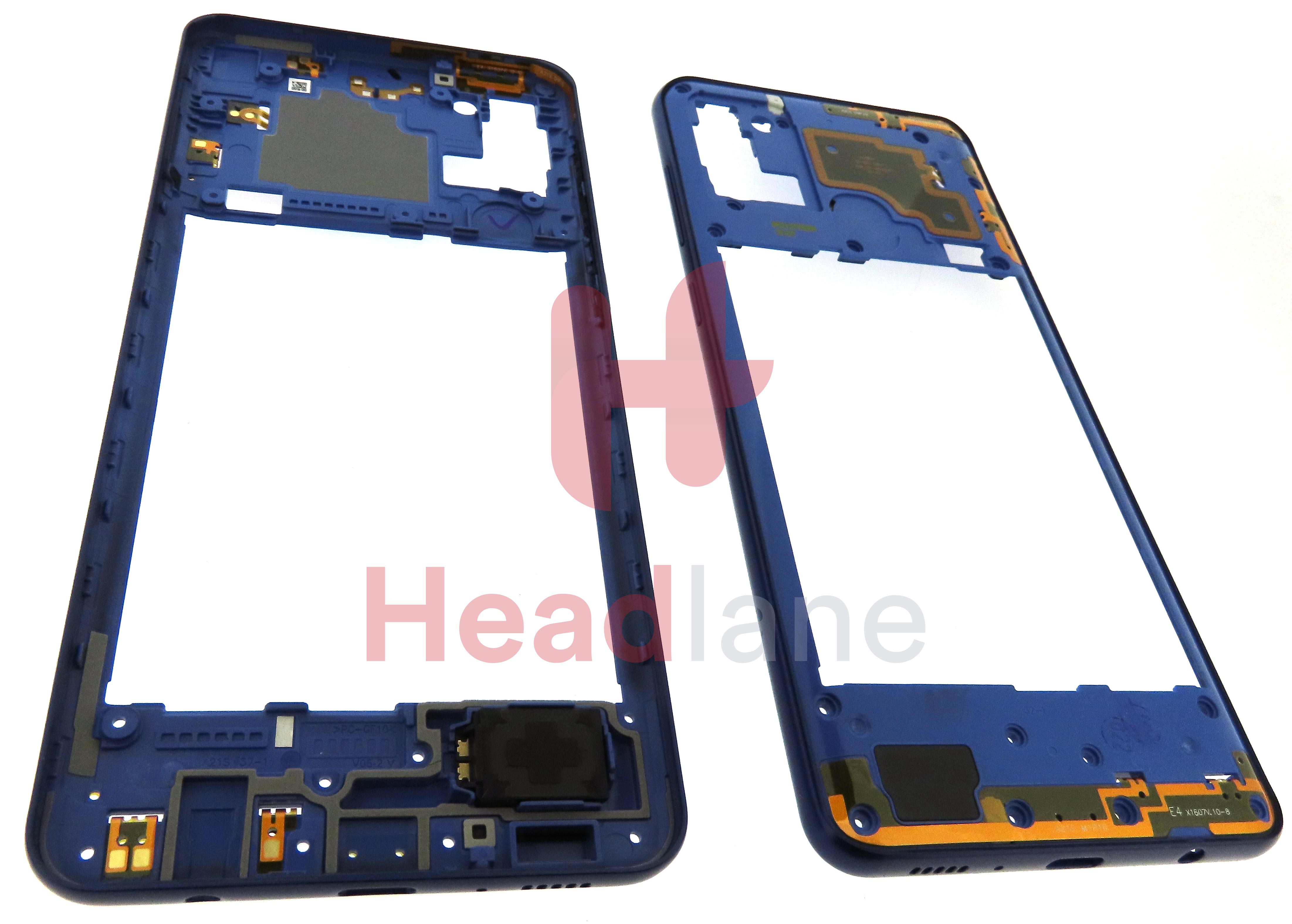 Samsung SM-A217 Galaxy A21s Middle Cover / Chassis - Blue