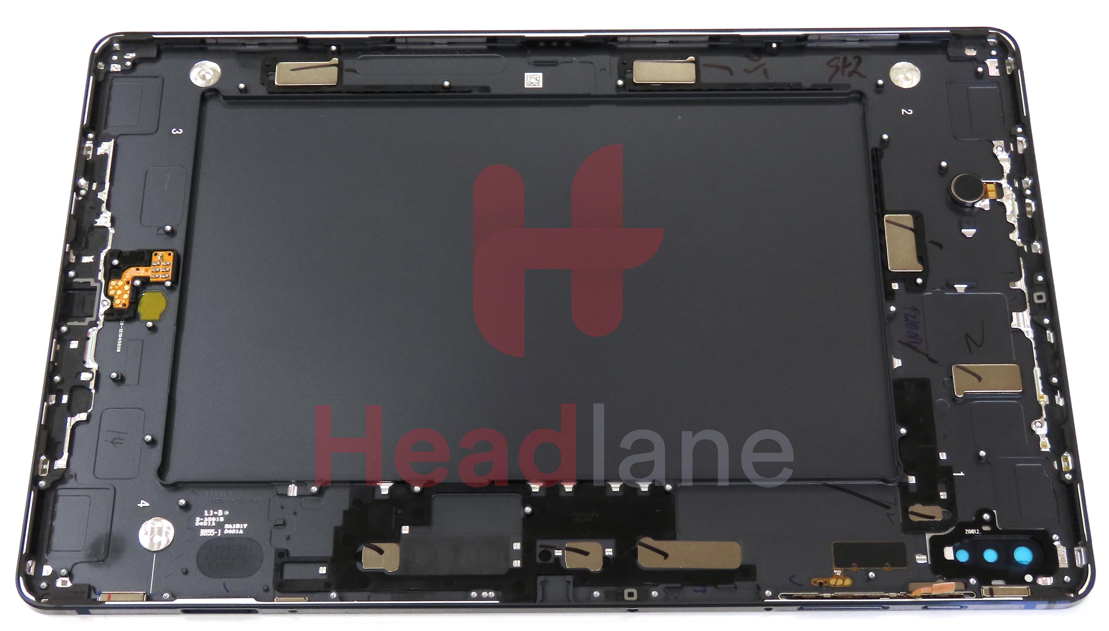 Samsung SM-T970 SM-T976 Galaxy Tab S7+ 12.4&quot; Back Cover - Black