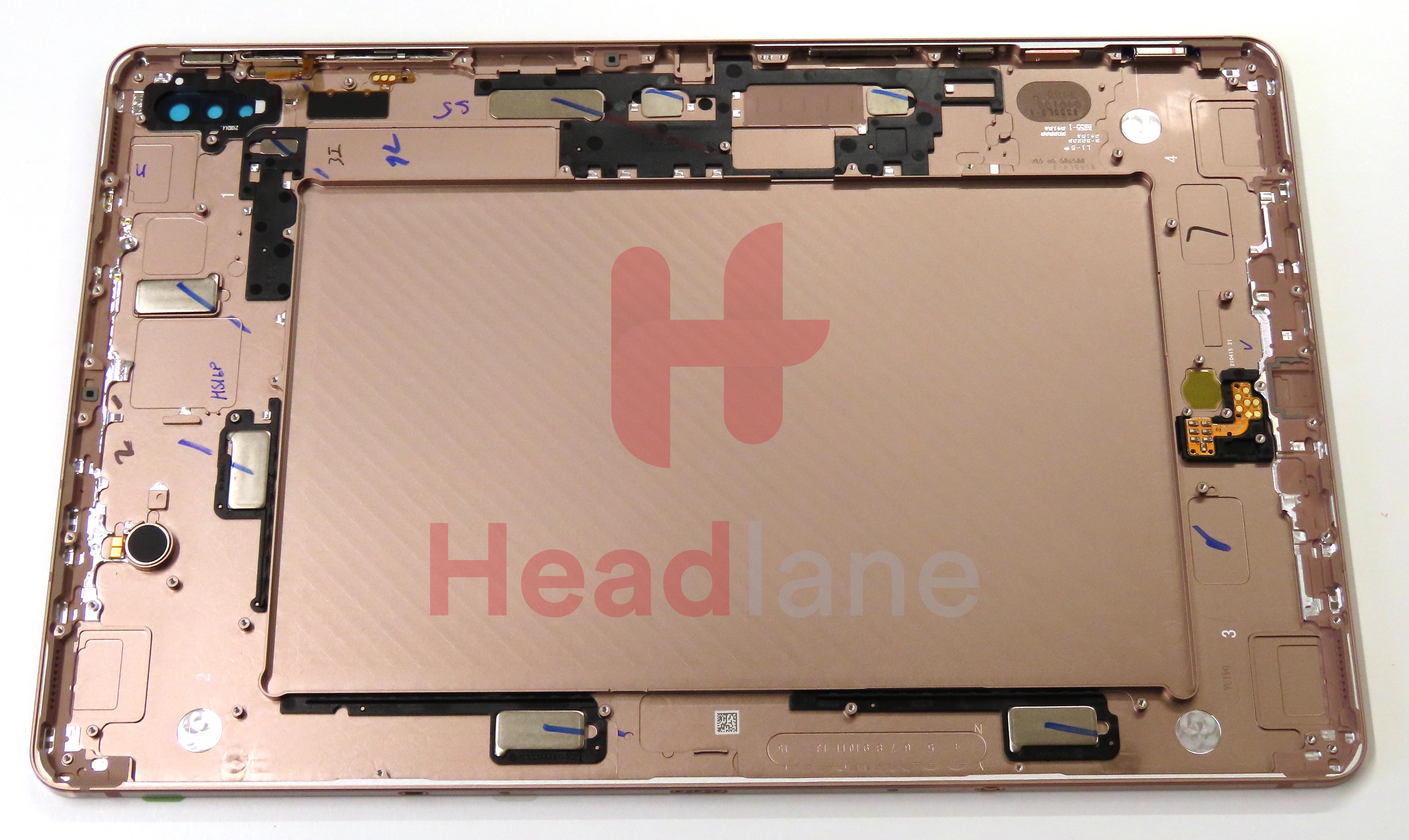 Samsung SM-T970 SM-T976 Galaxy Tab S7+ 12.4&quot; Back Cover - Bronze