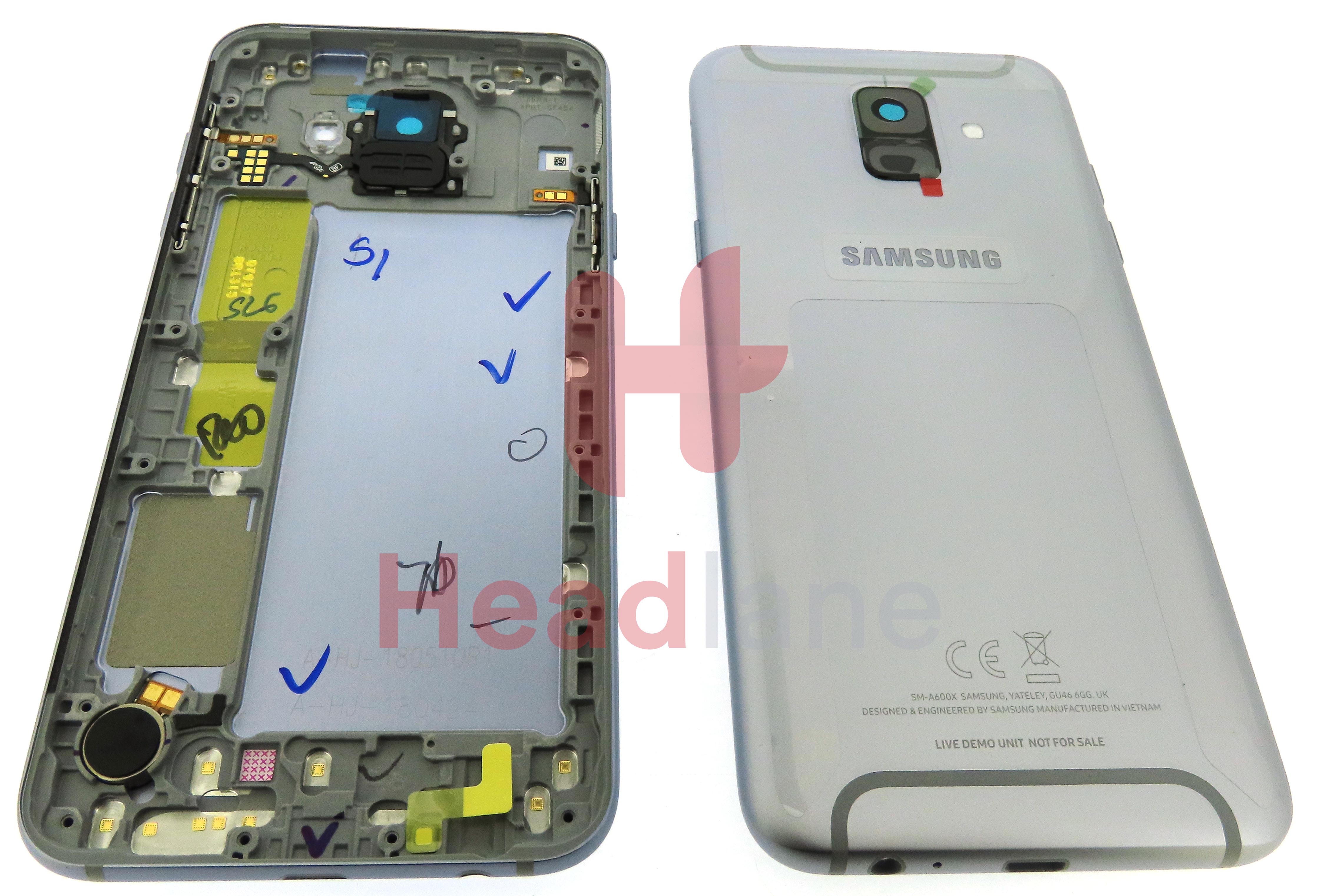 Samsung SM-A600 Galaxy A6 (2018) Back / Battery Cover - Lavender (Live Demo Unit)