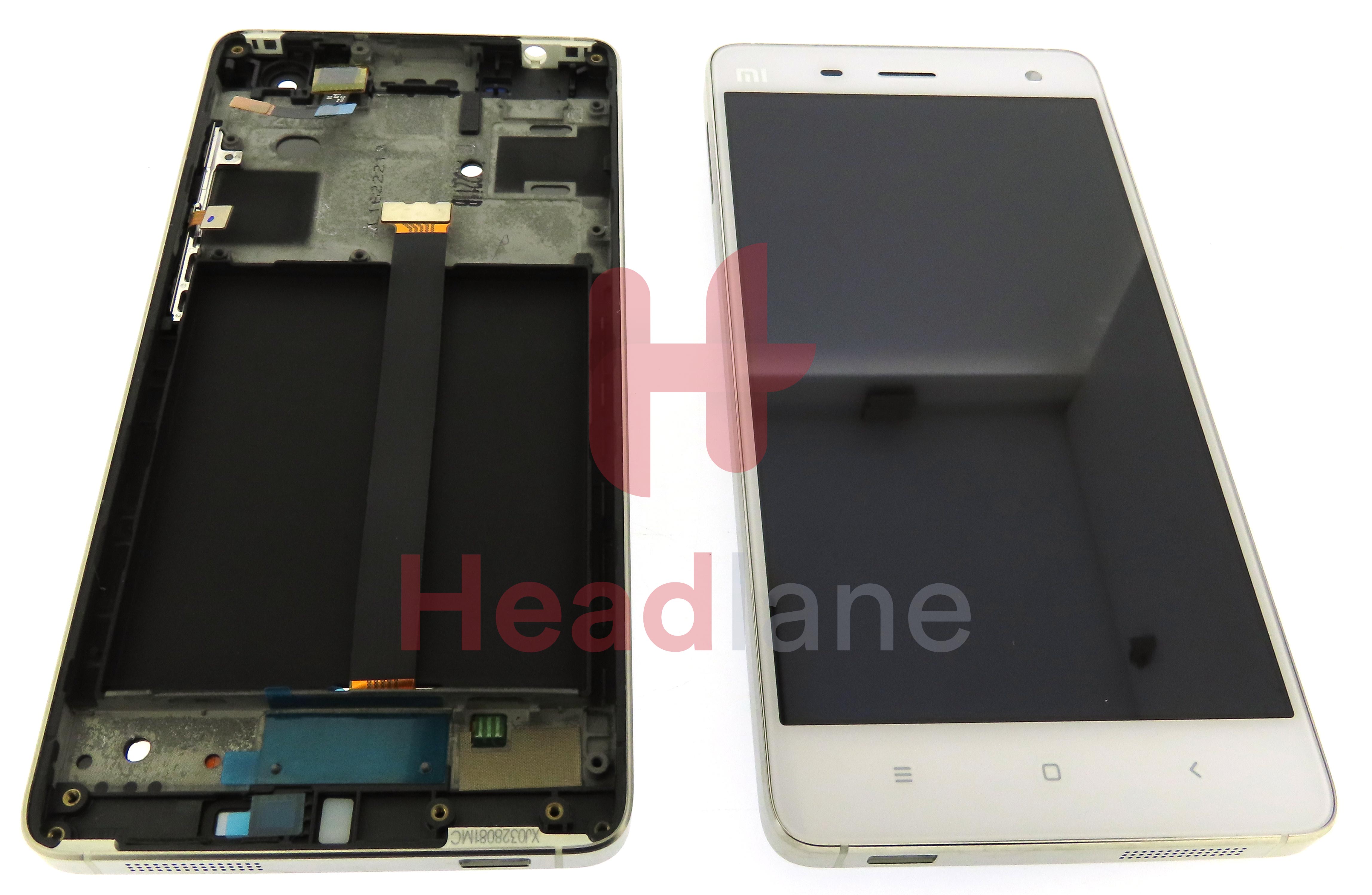 Xiaomi Mi 4 LCD Display / Screen + Touch - White