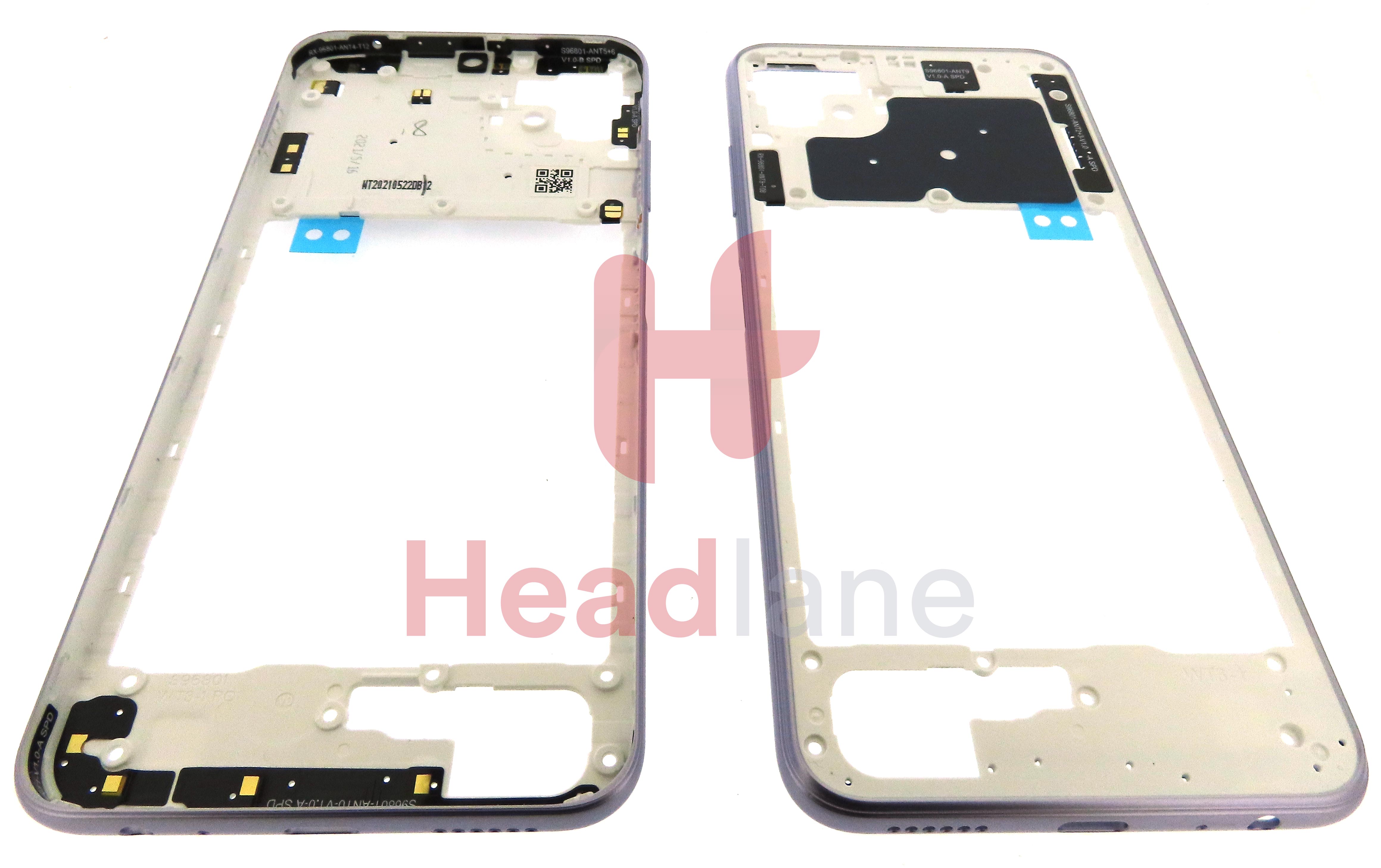 Samsung SM-A226 Galaxy A22 5G Middle Cover / Chassis - Violet