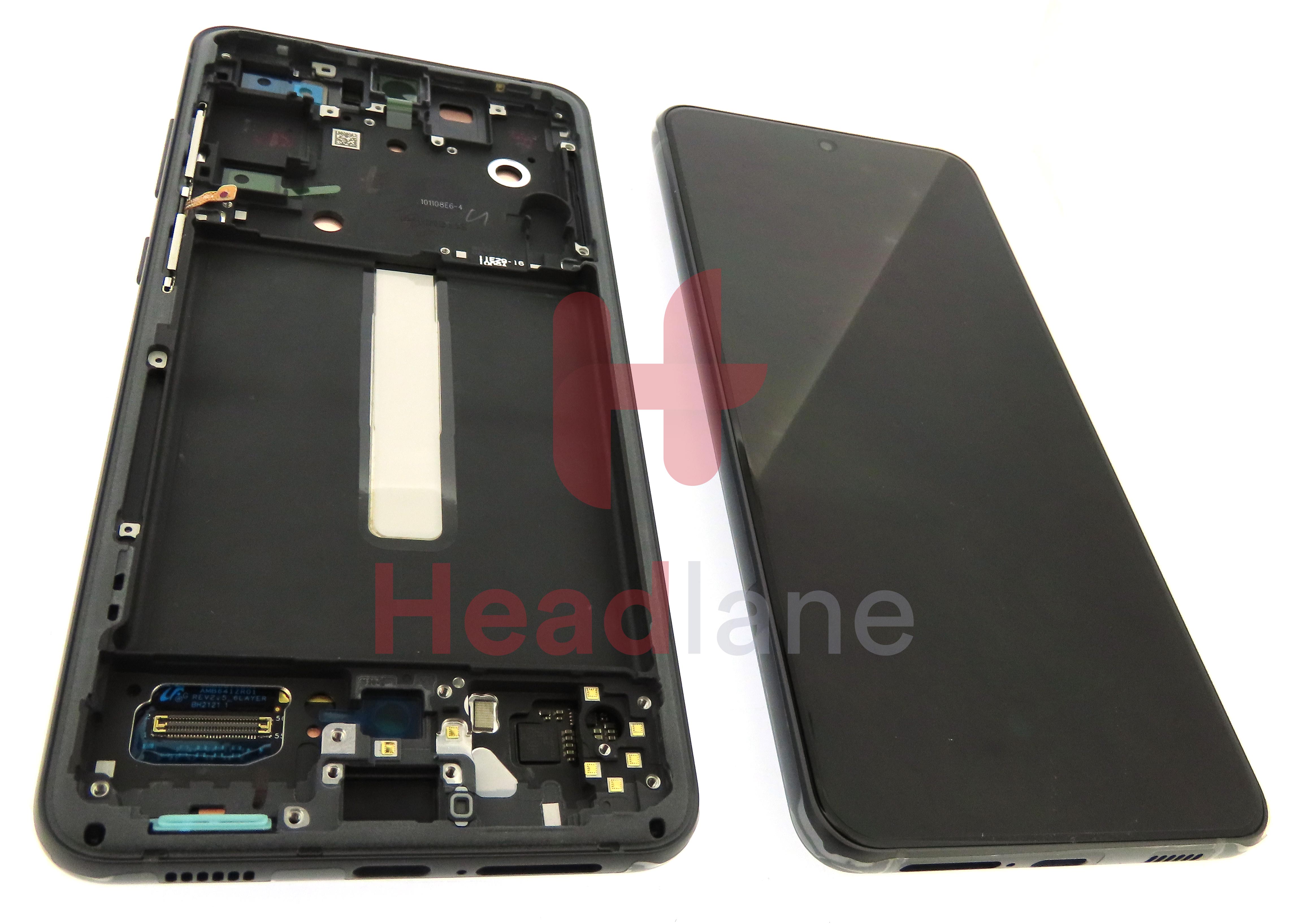 Samsung SM-G990 Galaxy S21 FE LCD Display / Screen + Touch - Grey