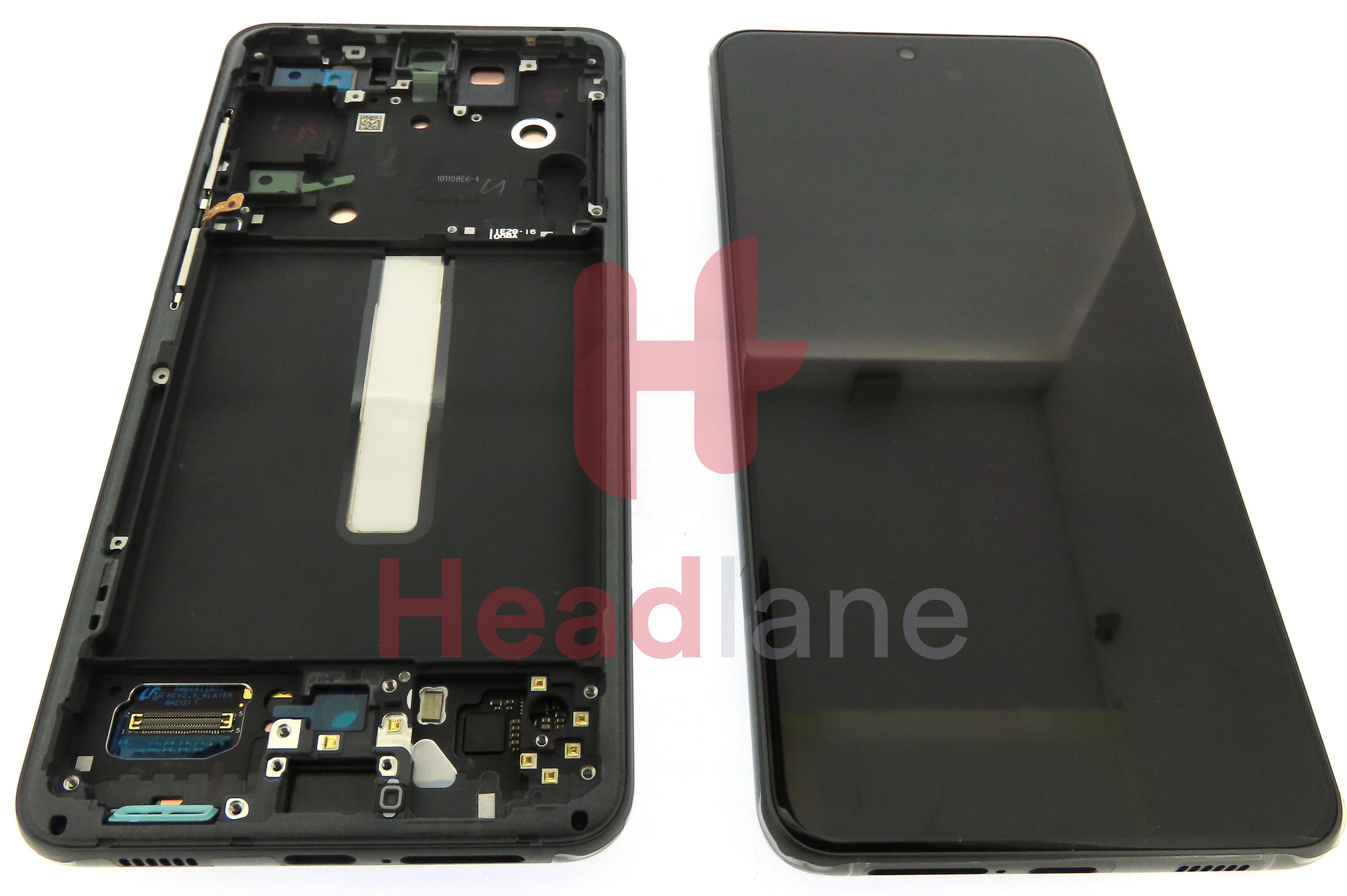 Samsung SM-G990 Galaxy S21 FE LCD Display / Screen + Touch - Grey