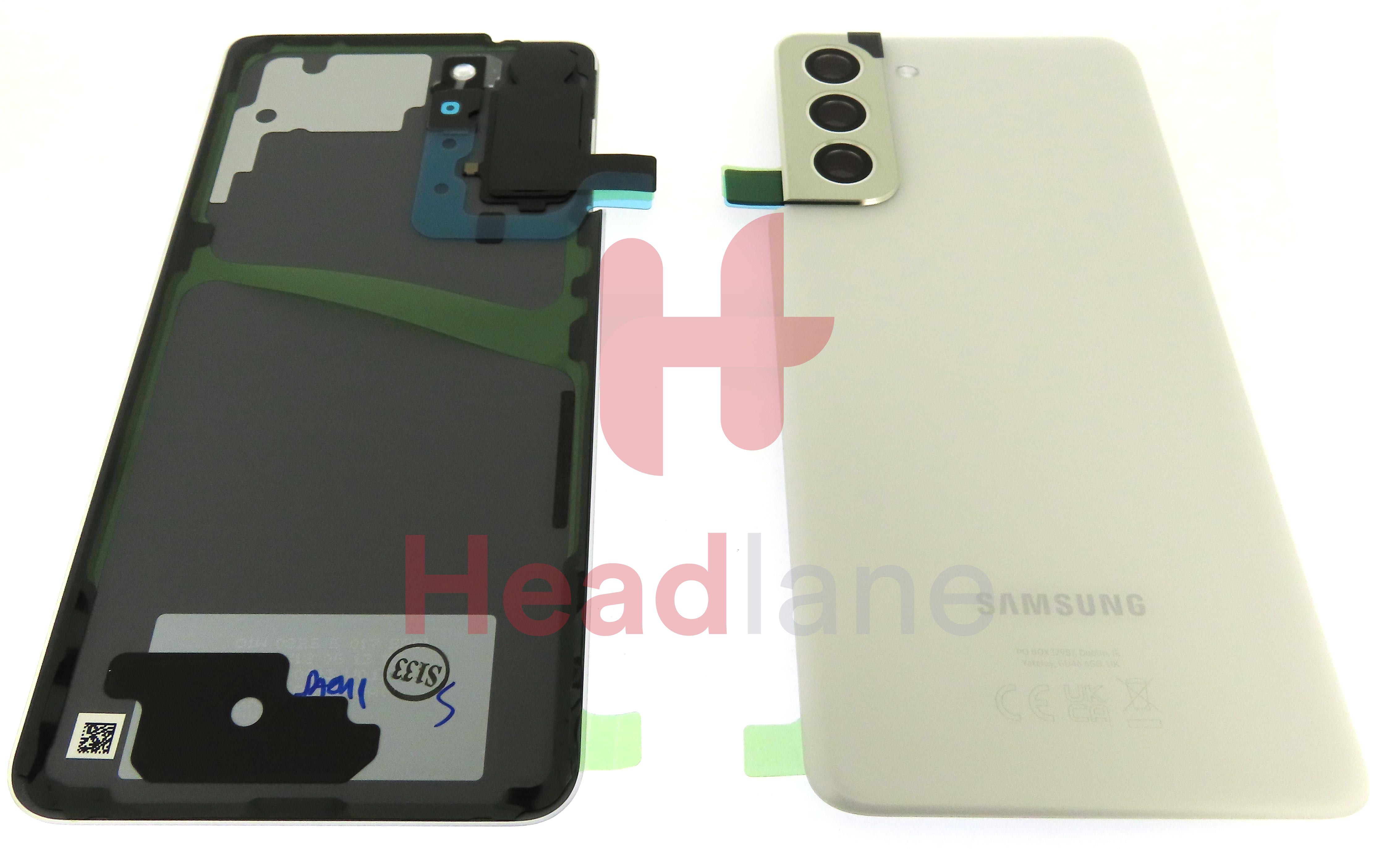 Samsung SM-G991 Galaxy S21 5G Back / Battery Cover - Phantom White (UKCA)