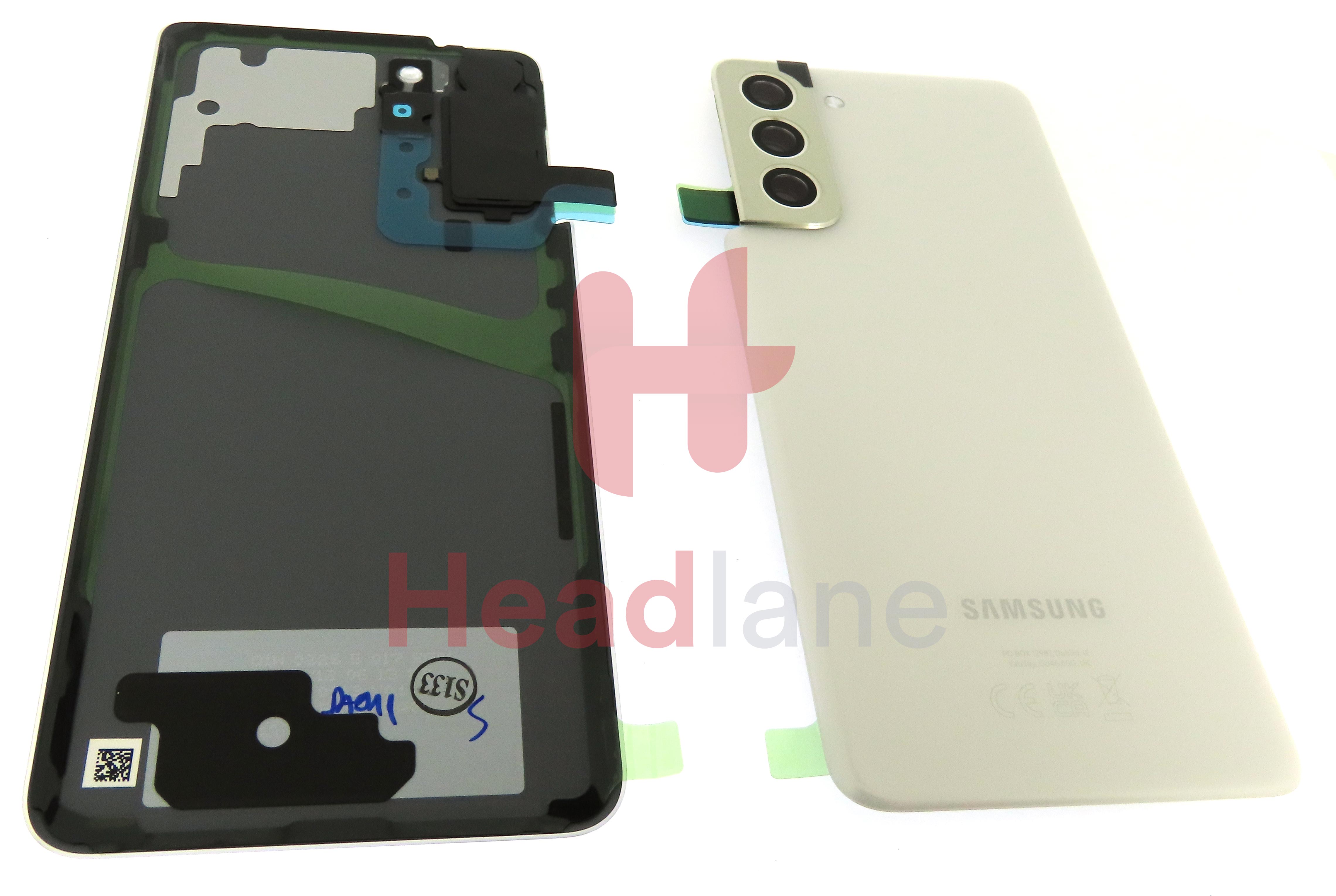 Samsung SM-G991 Galaxy S21 5G Back / Battery Cover - Phantom White (UKCA)