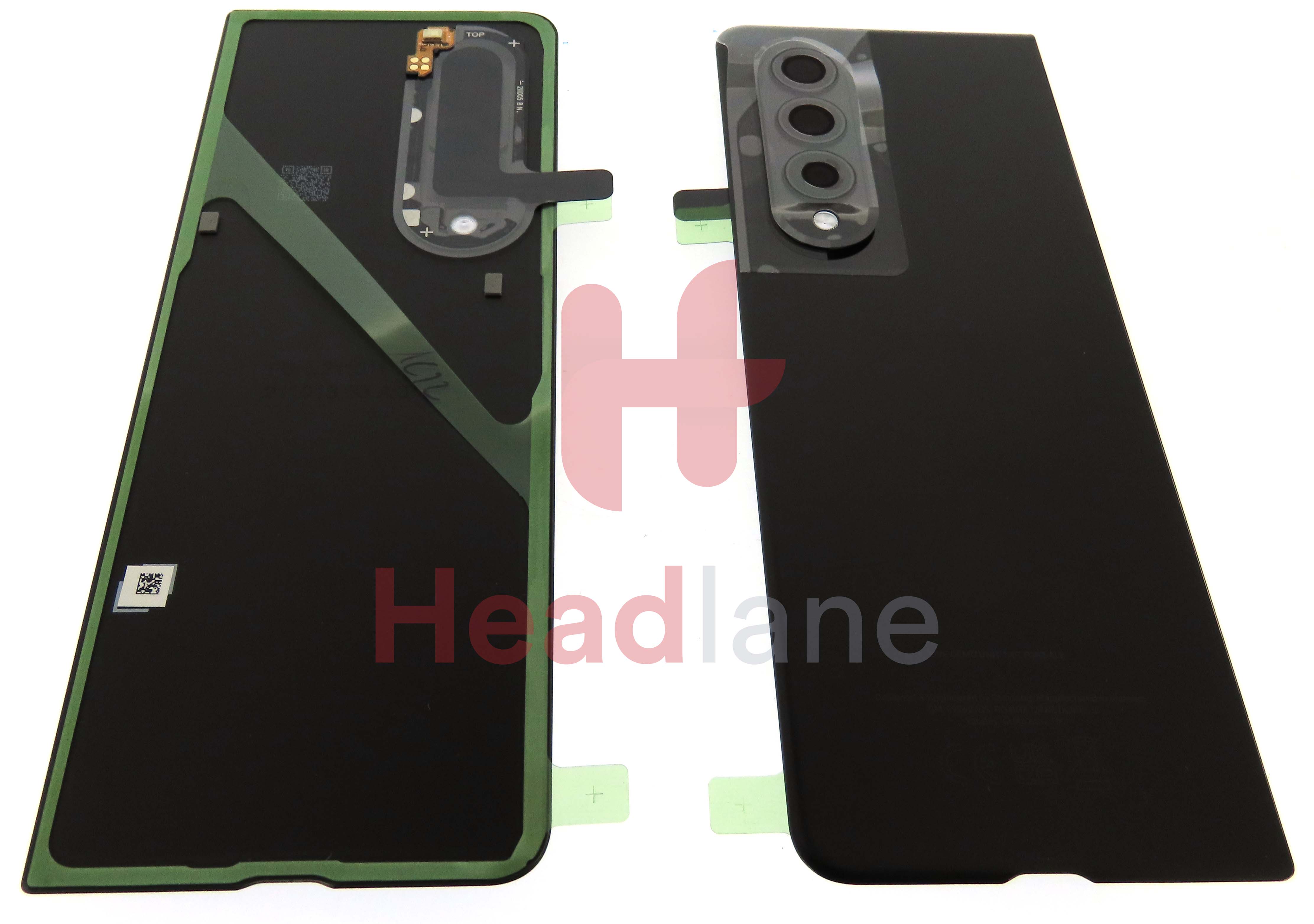 Samsung SM-F926 Galaxy Z Fold3 5G Back / Battery Cover - Phantom Black (Live Demo Unit)