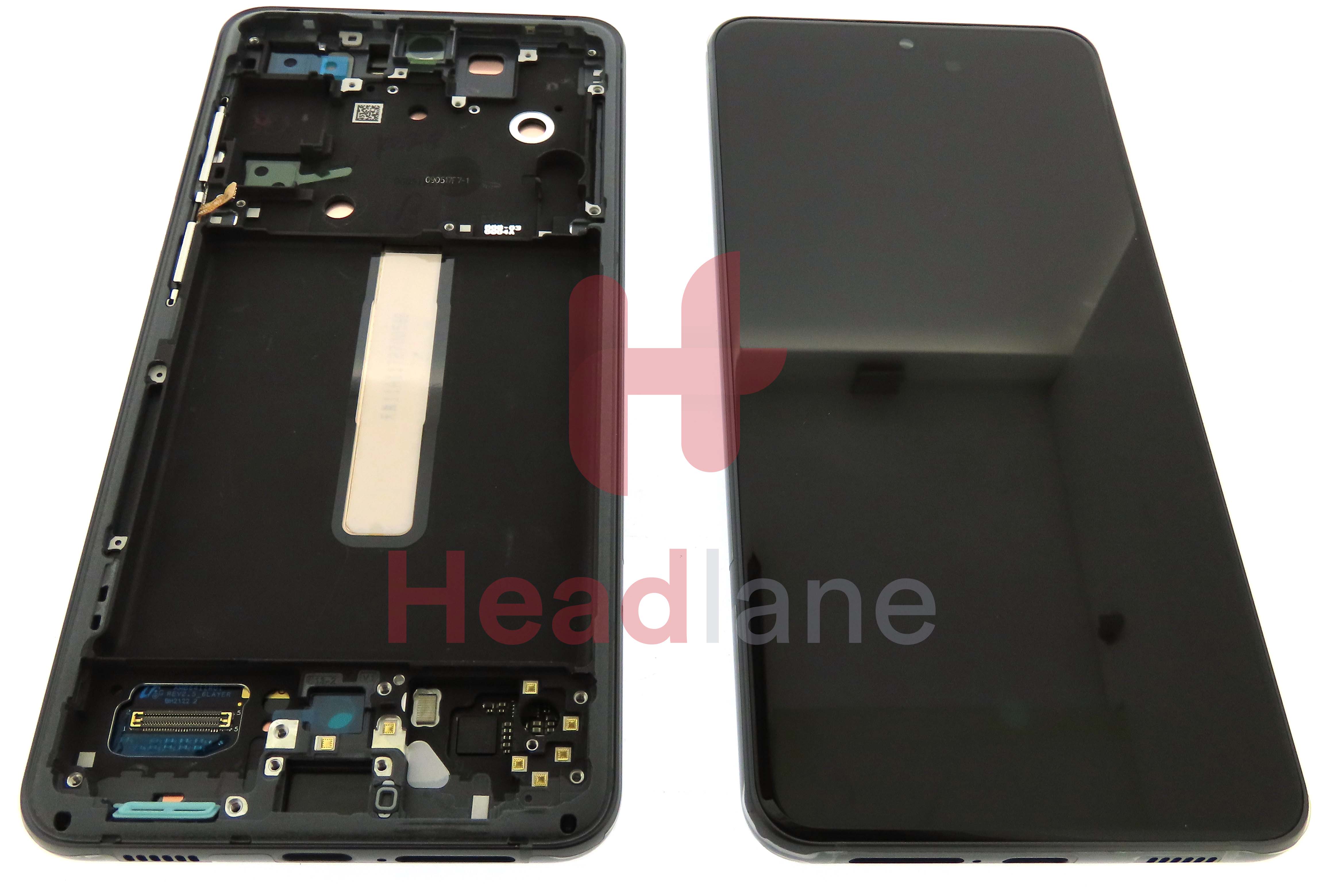 Samsung SM-G990 Galaxy S21 FE LCD Display / Screen + Touch - Grey