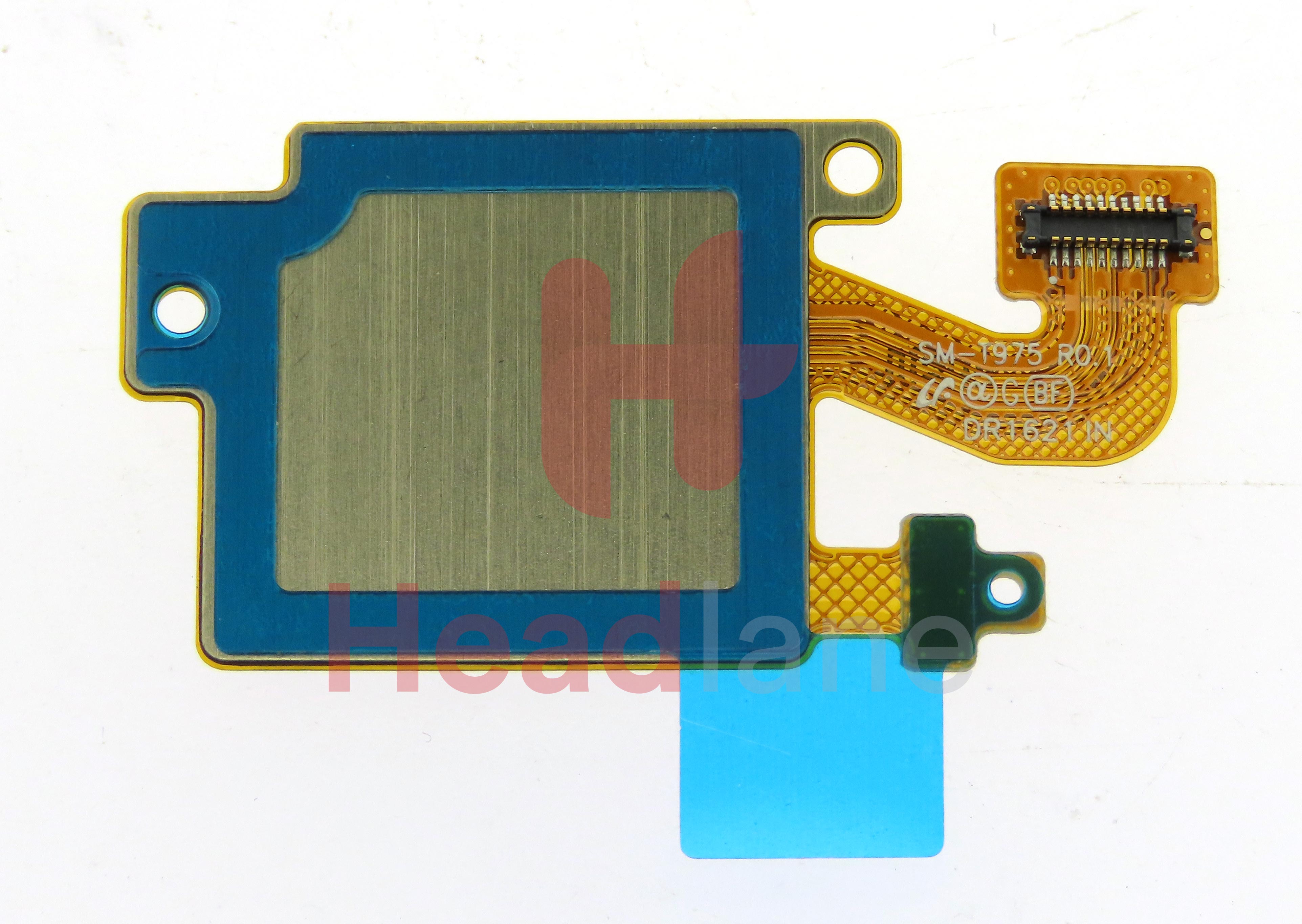 Samsung SM-T970 SM-T976 Galaxy Tab S7+ 12.4" SIM Card / MicroSD Reader Flex