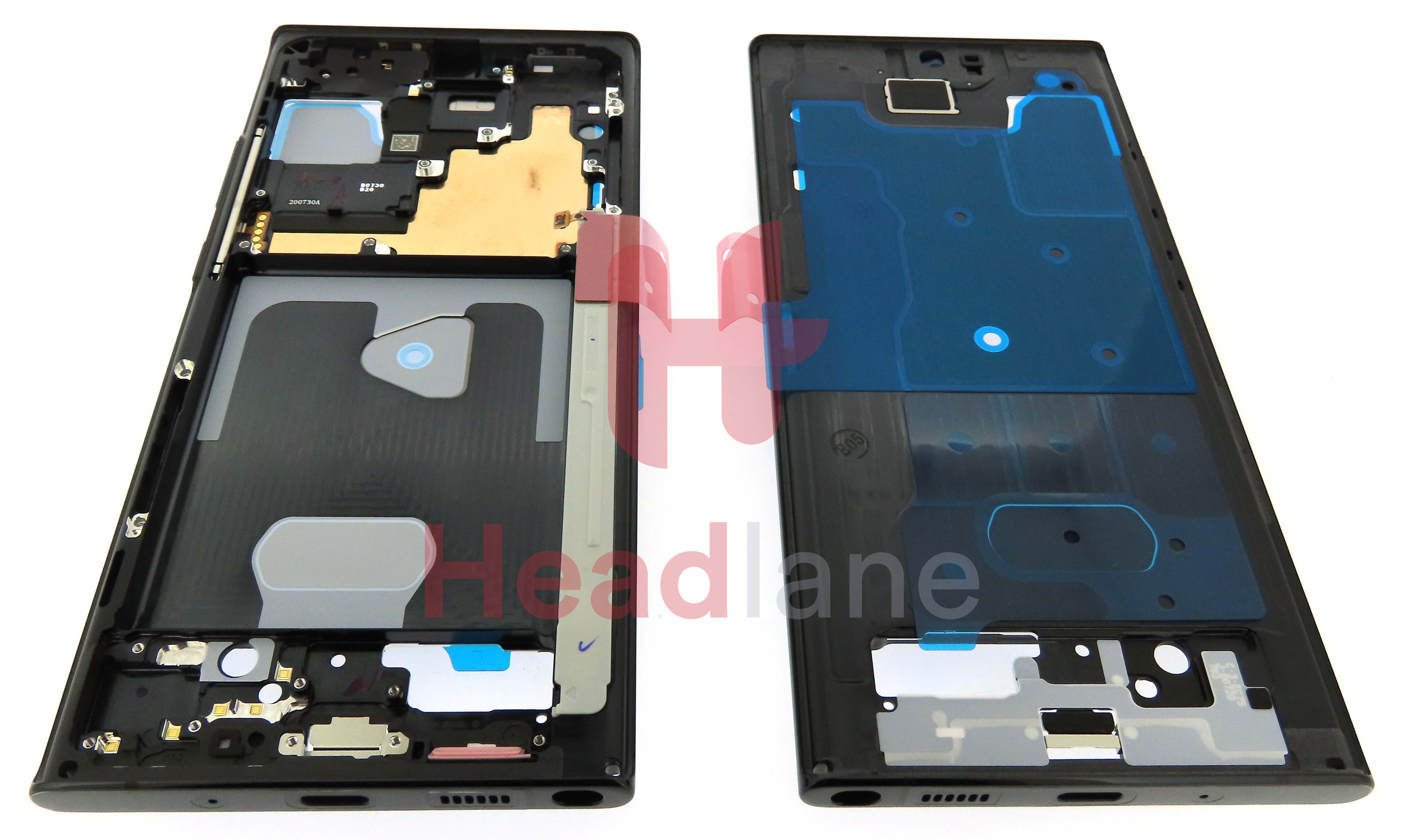 Samsung SM-N985 N986 Galaxy Note 20 Ultra 4G / 5G Front Cover / Frame - Black