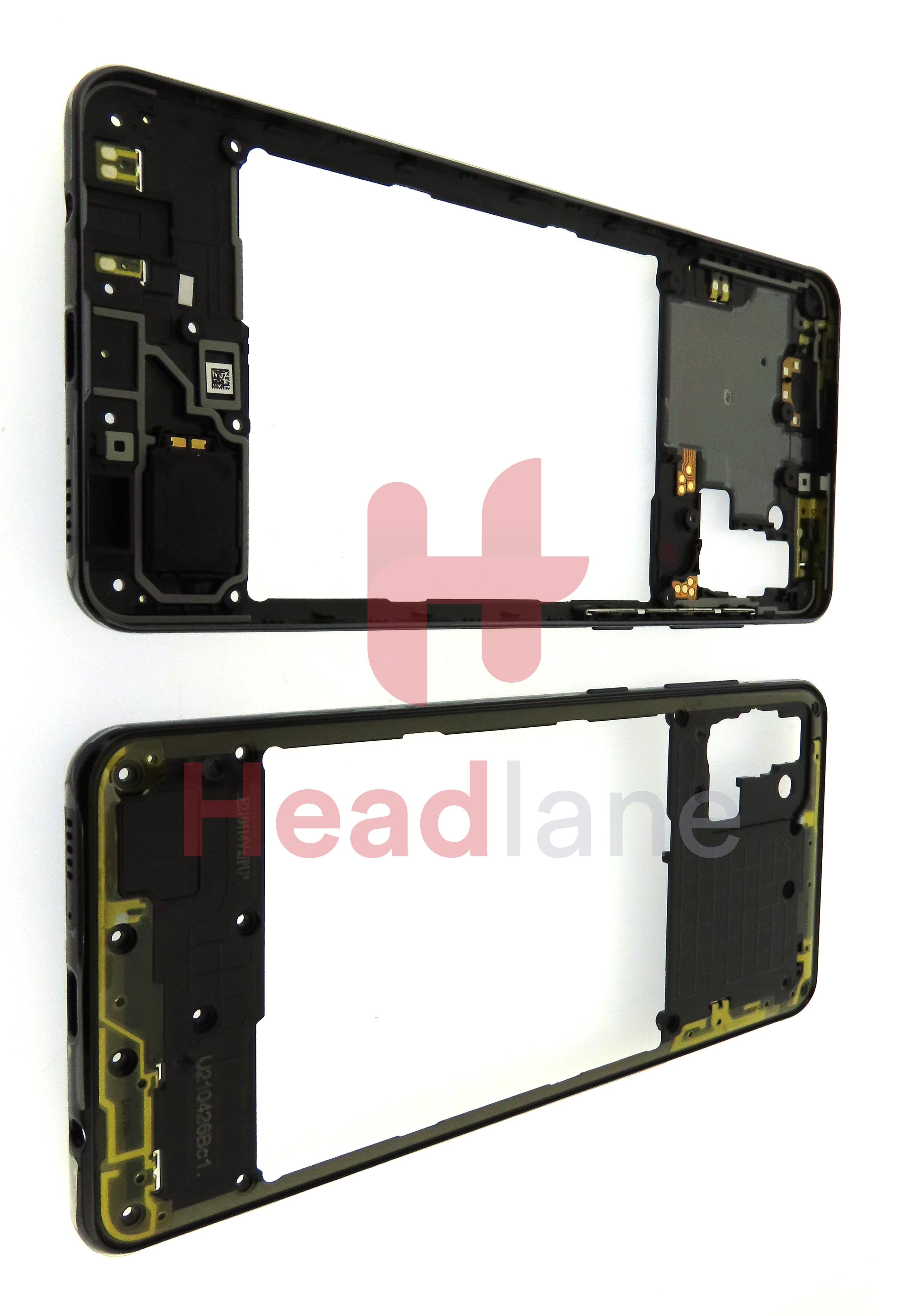 Samsung SM-A315 Galaxy A31 Middle Cover / Chassis - Black