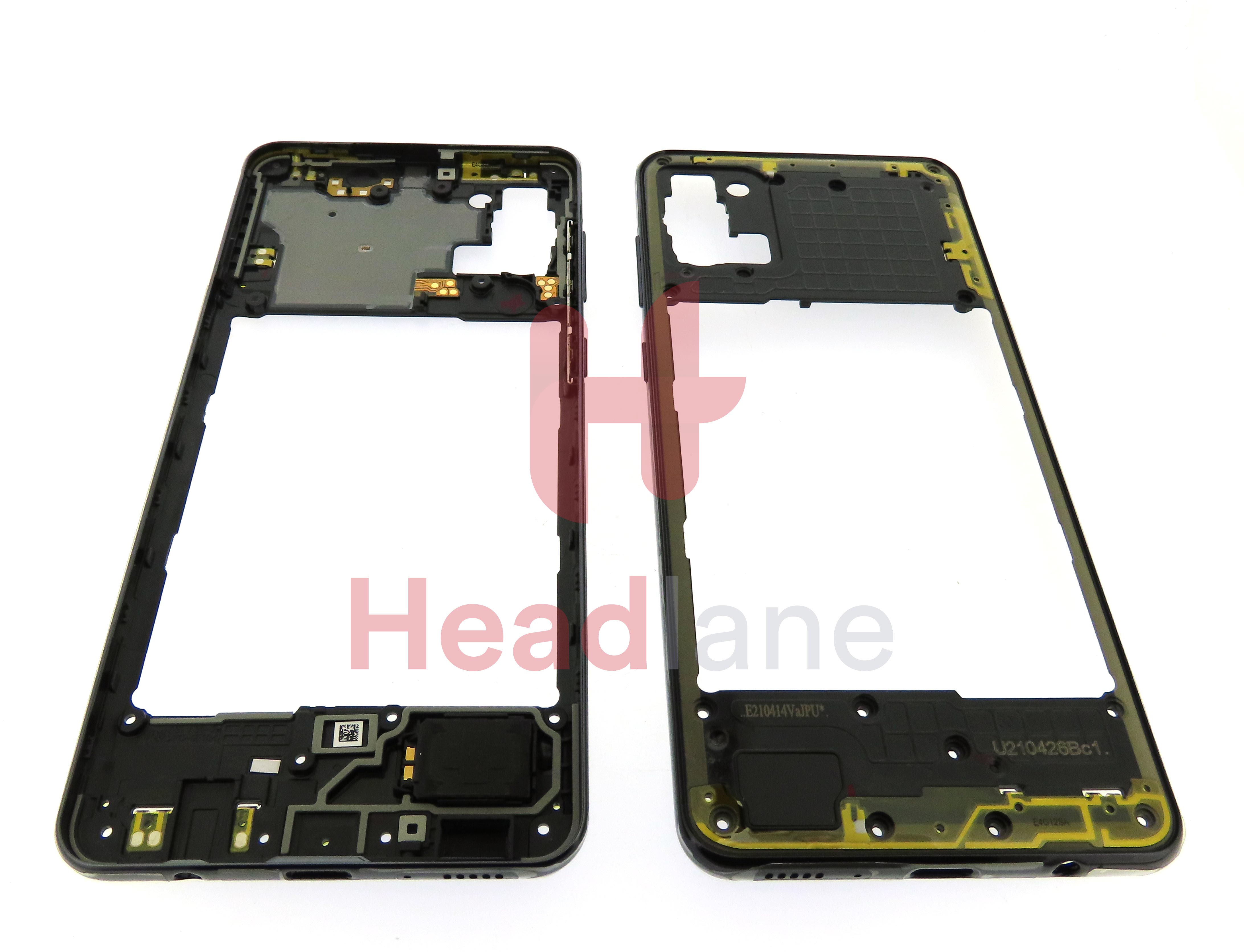 Samsung SM-A315 Galaxy A31 Middle Cover / Chassis - Black