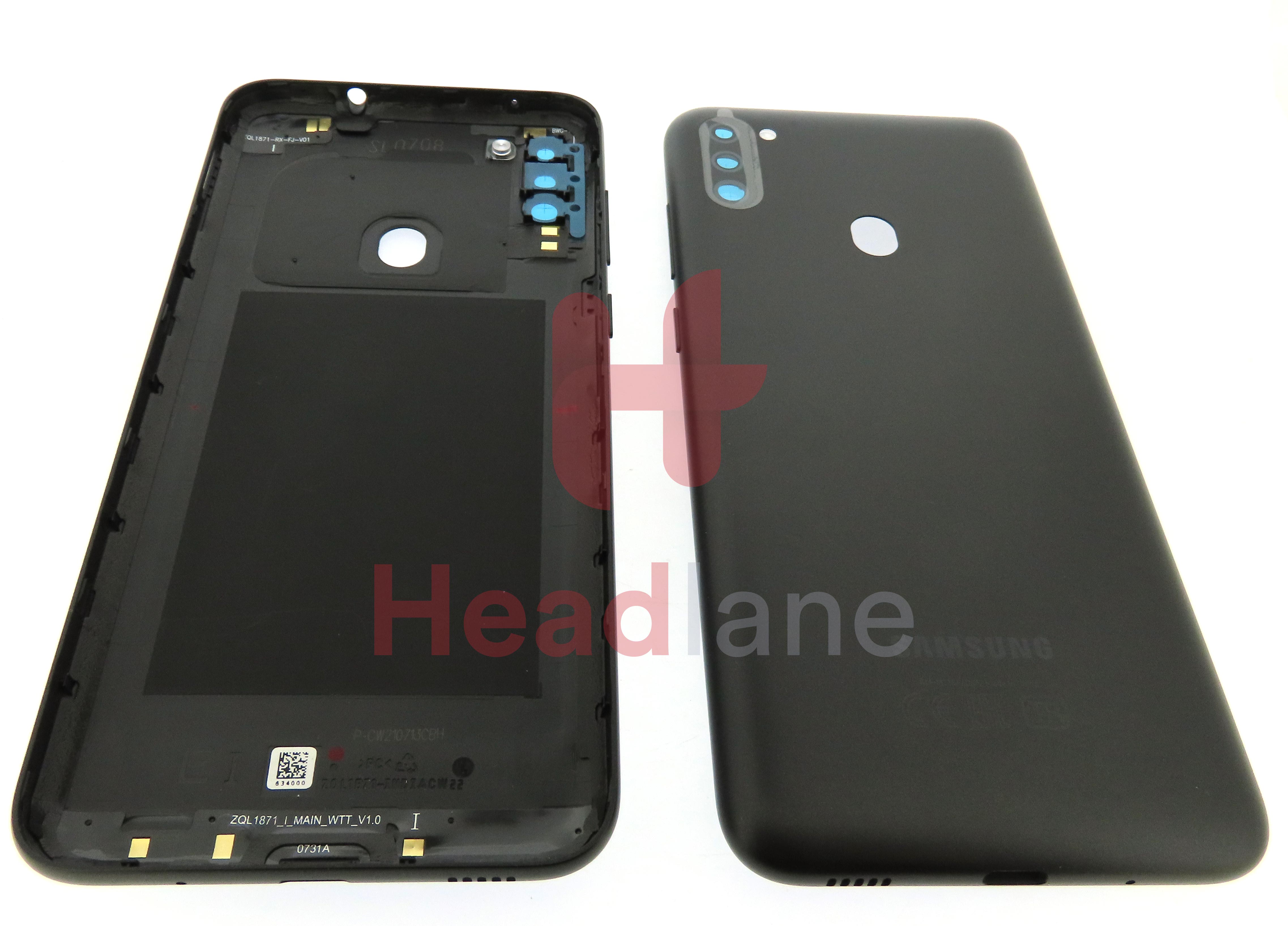 Samsung SM-M115 Galaxy M11 Back / Battery Cover - Black