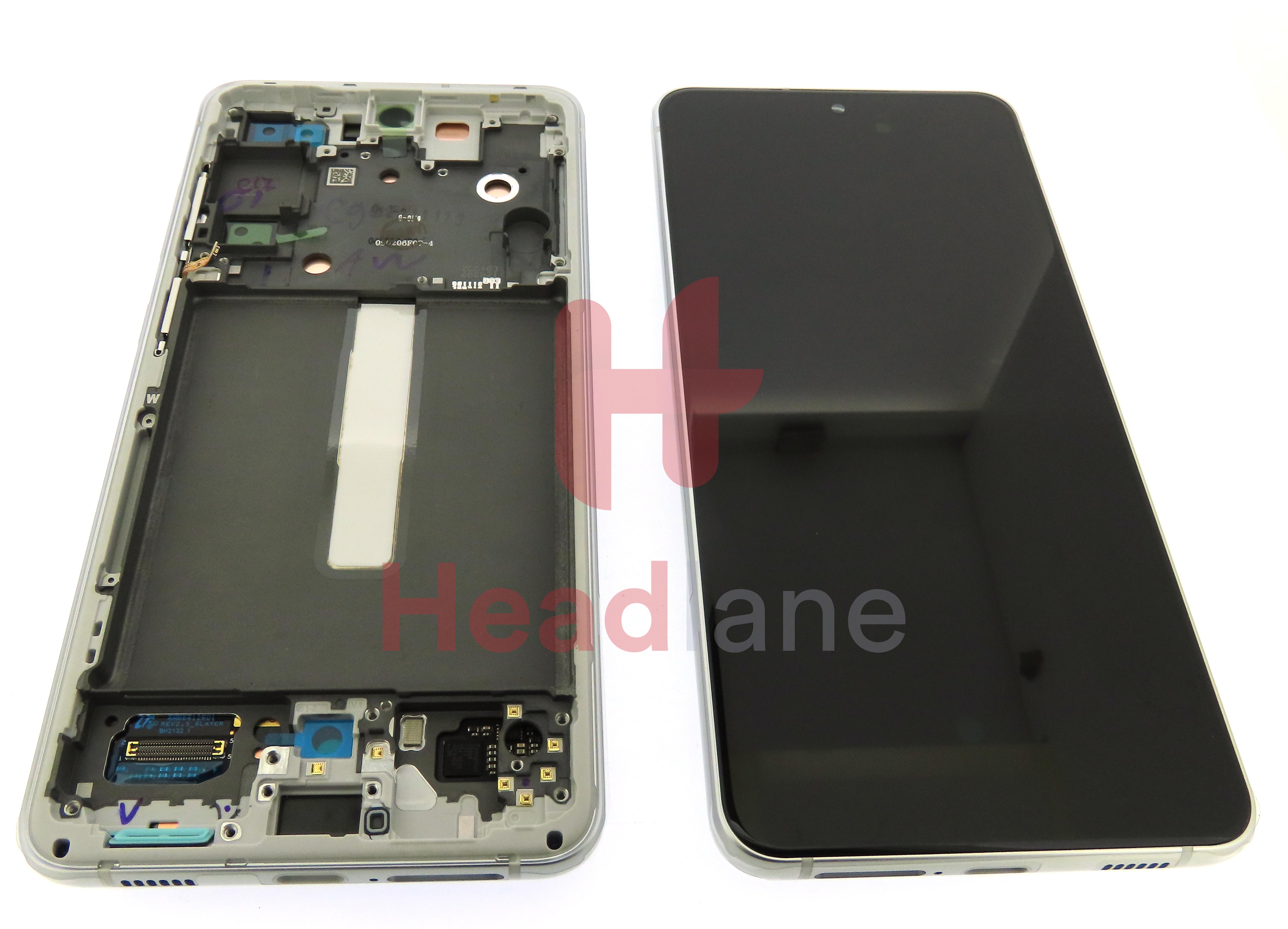 Samsung SM-G990 Galaxy S21 FE LCD Display / Screen + Touch - White