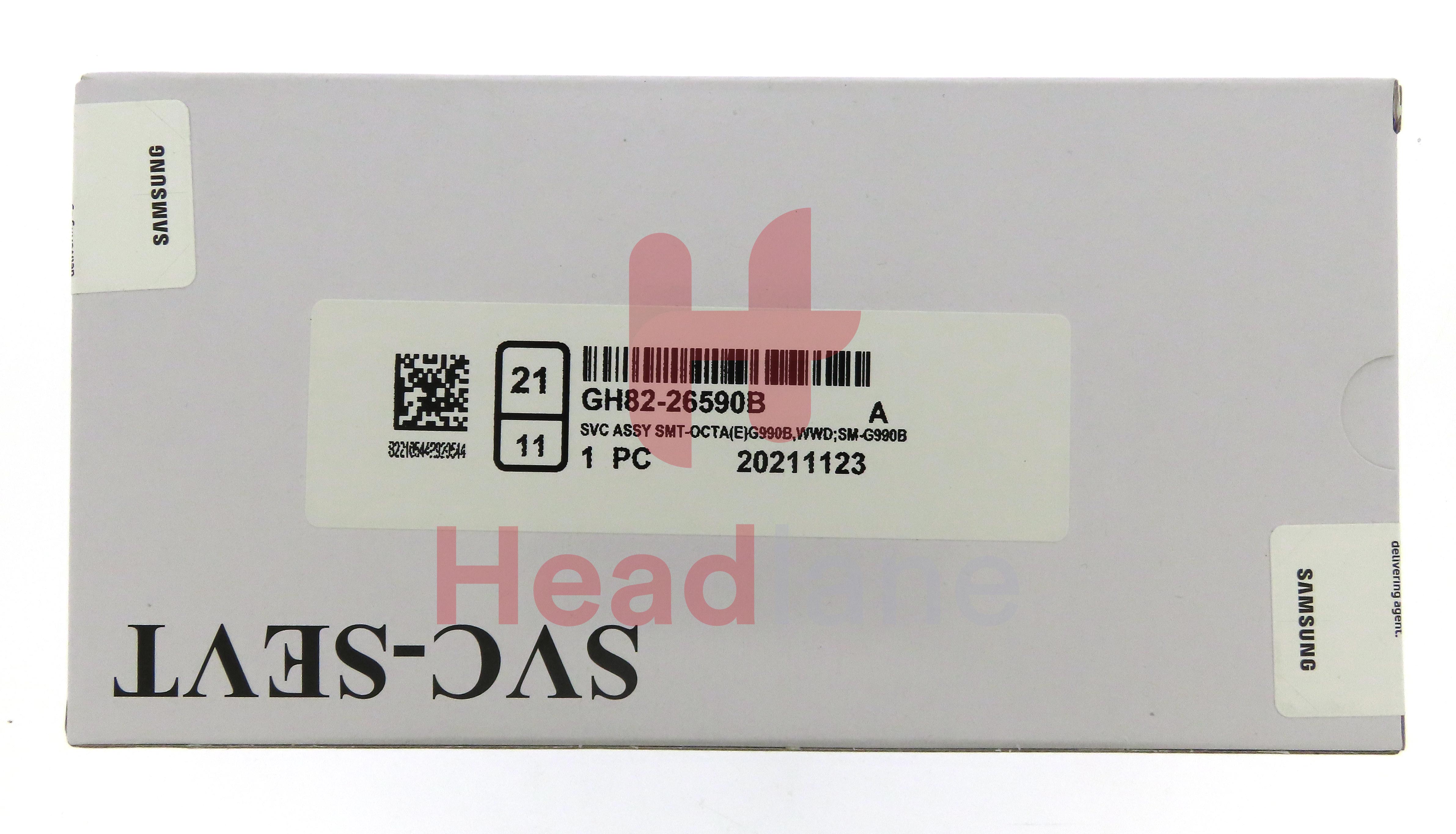 Samsung SM-G990 Galaxy S21 FE LCD Display / Screen + Touch - White