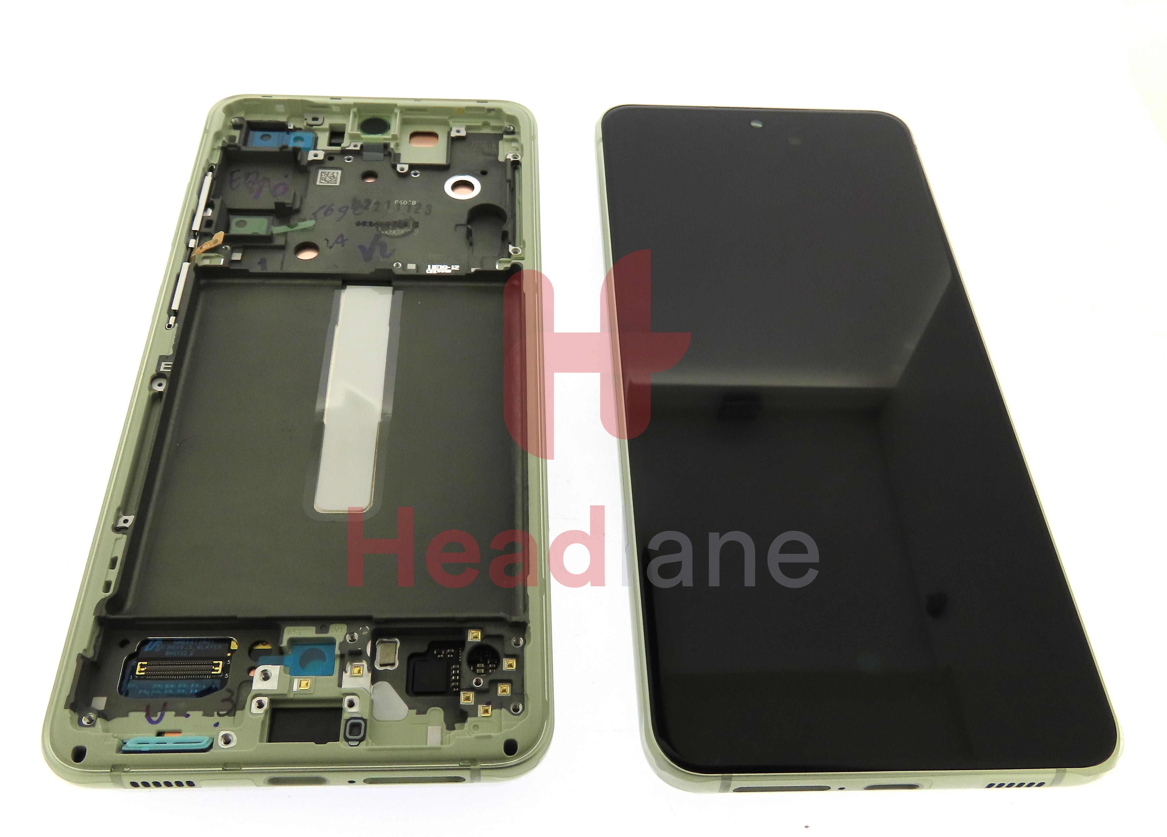 Samsung SM-G990 Galaxy S21 FE LCD Display / Screen + Touch - Green