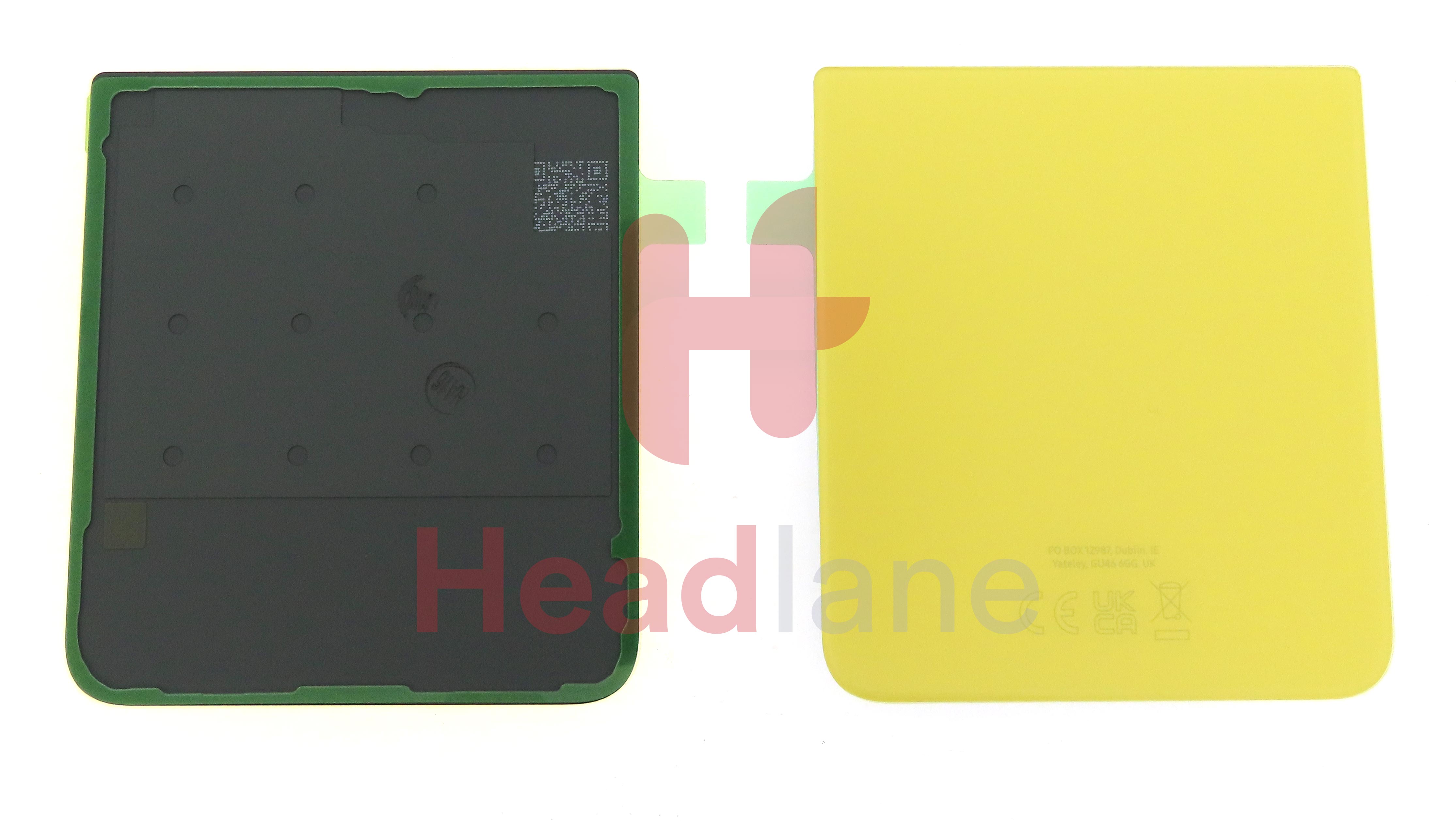 Samsung SM-F711 Galaxy Z Flip3 5G Back / Battery Cover - Bespoke Yellow