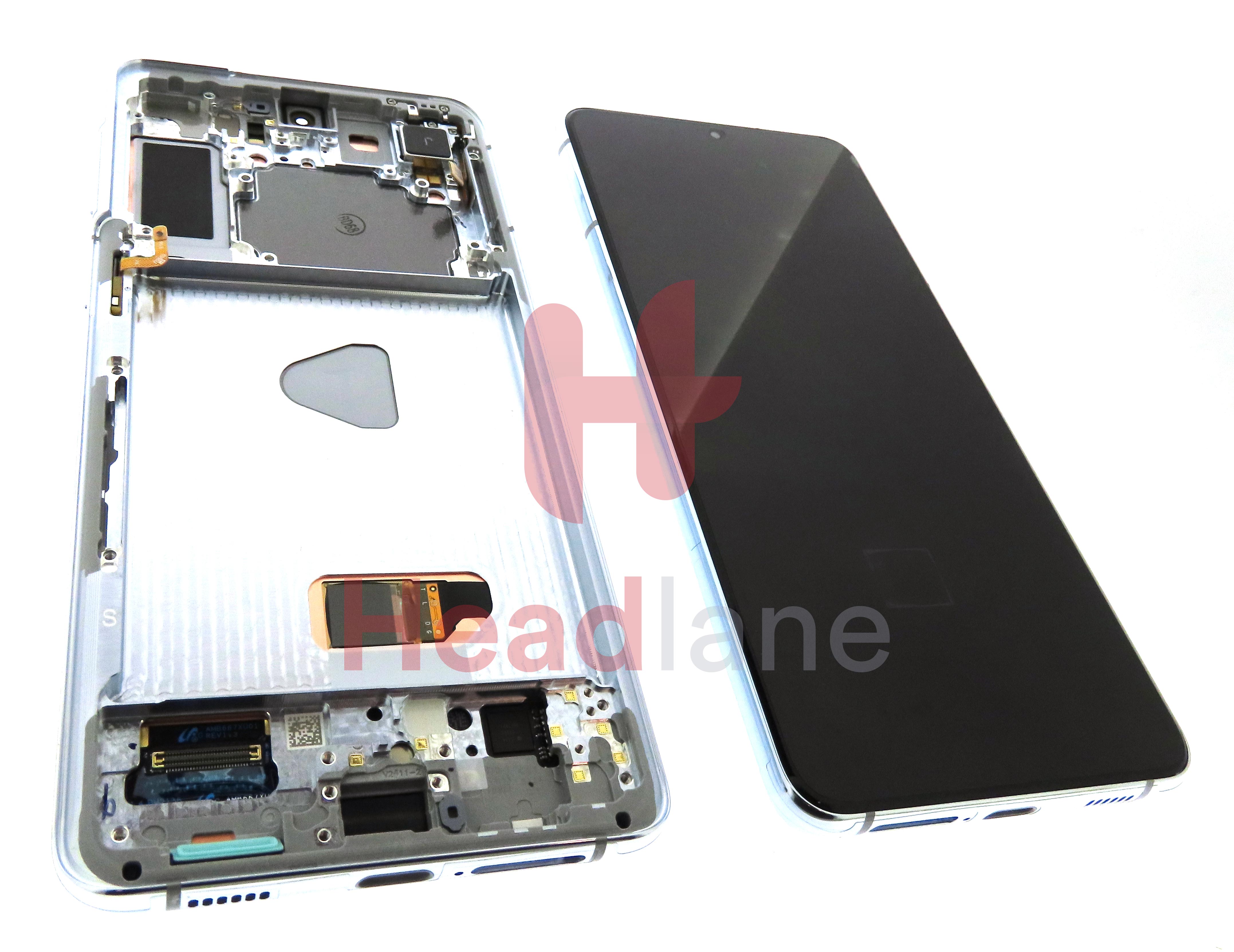 Samsung SM-G996 Galaxy S21+ 5G LCD Display / Screen + Touch - Phantom Silver (No Camera)