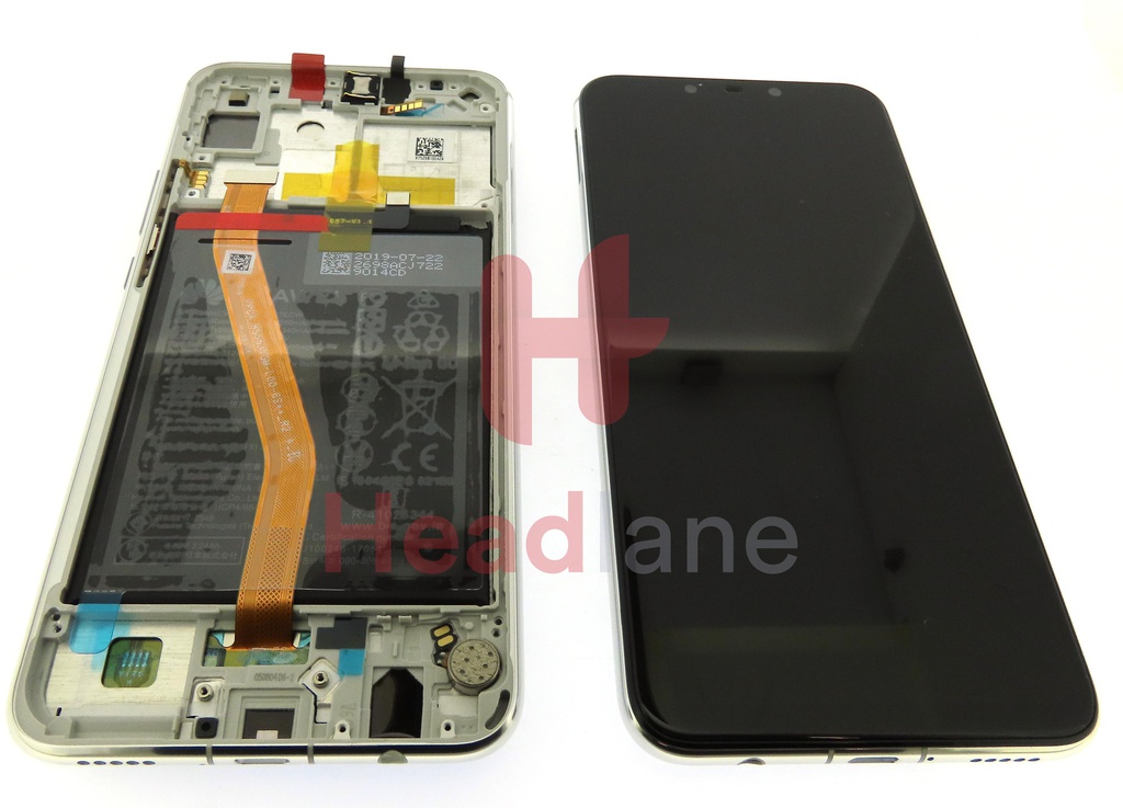 Huawei P Smart+ / P Smart Plus Nova 3i LCD Display / Screen + Touch + Battery Assembly - White