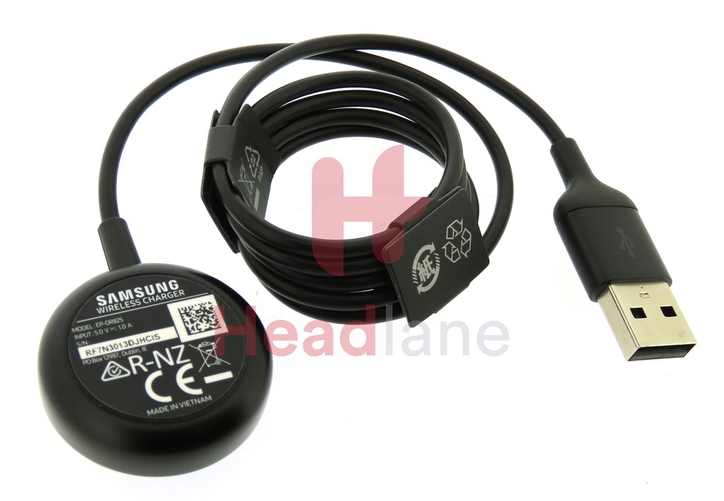 Samsung SM-R825 Galaxy Watch Active2 Wireless Charger EP-OR825 - Black