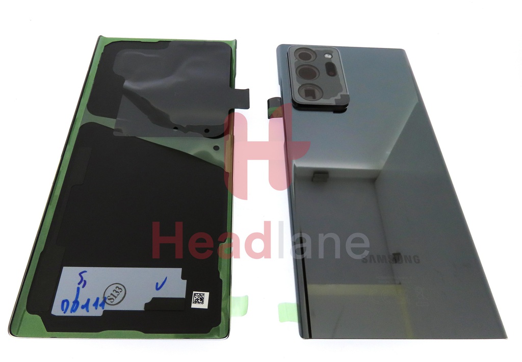 Samsung SM-N986 Galaxy Note 20 Ultra 5G Back / Battery Cover - Black (UKCA)