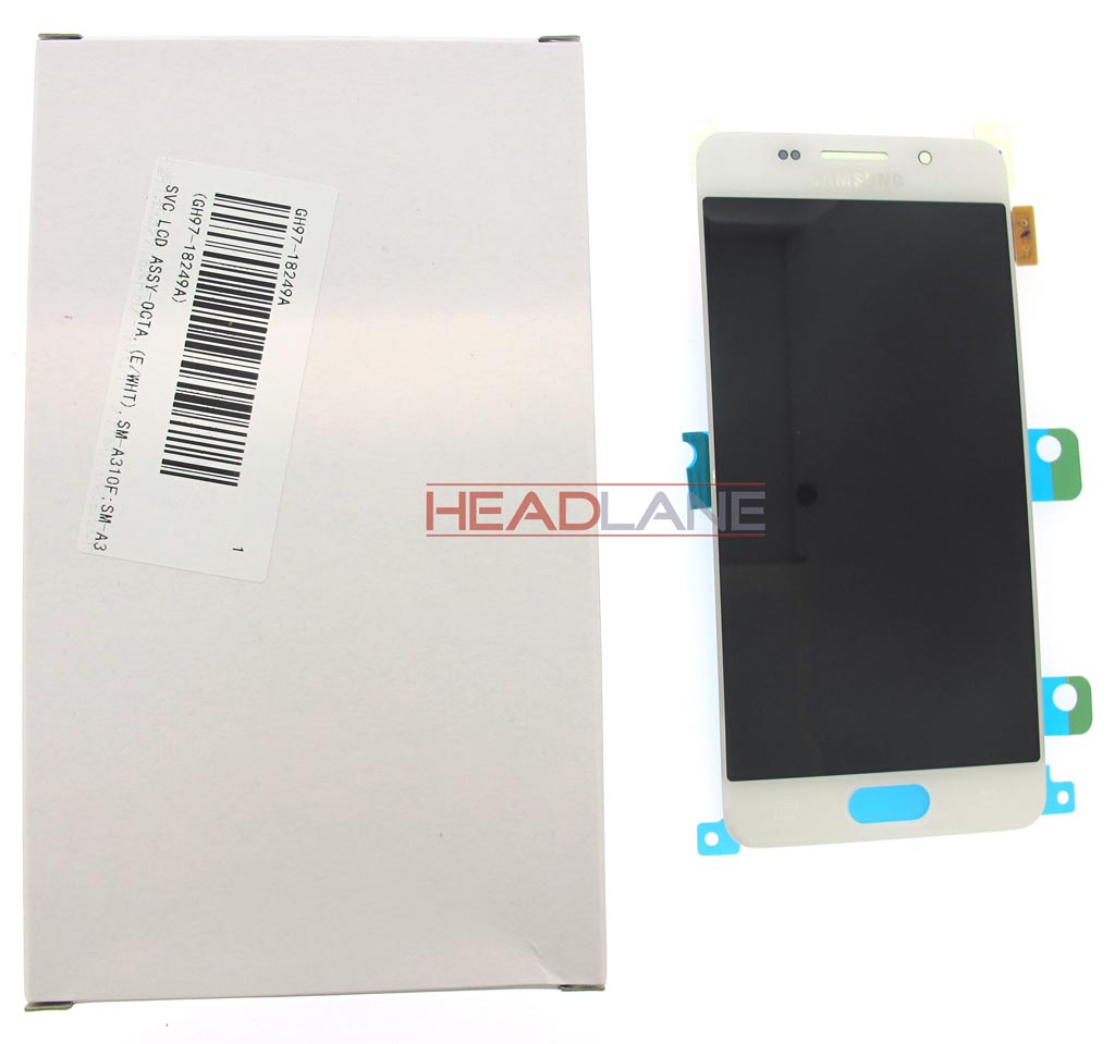 Samsung SM-A310 Galaxy A3 (2016) LCD / Touch - White