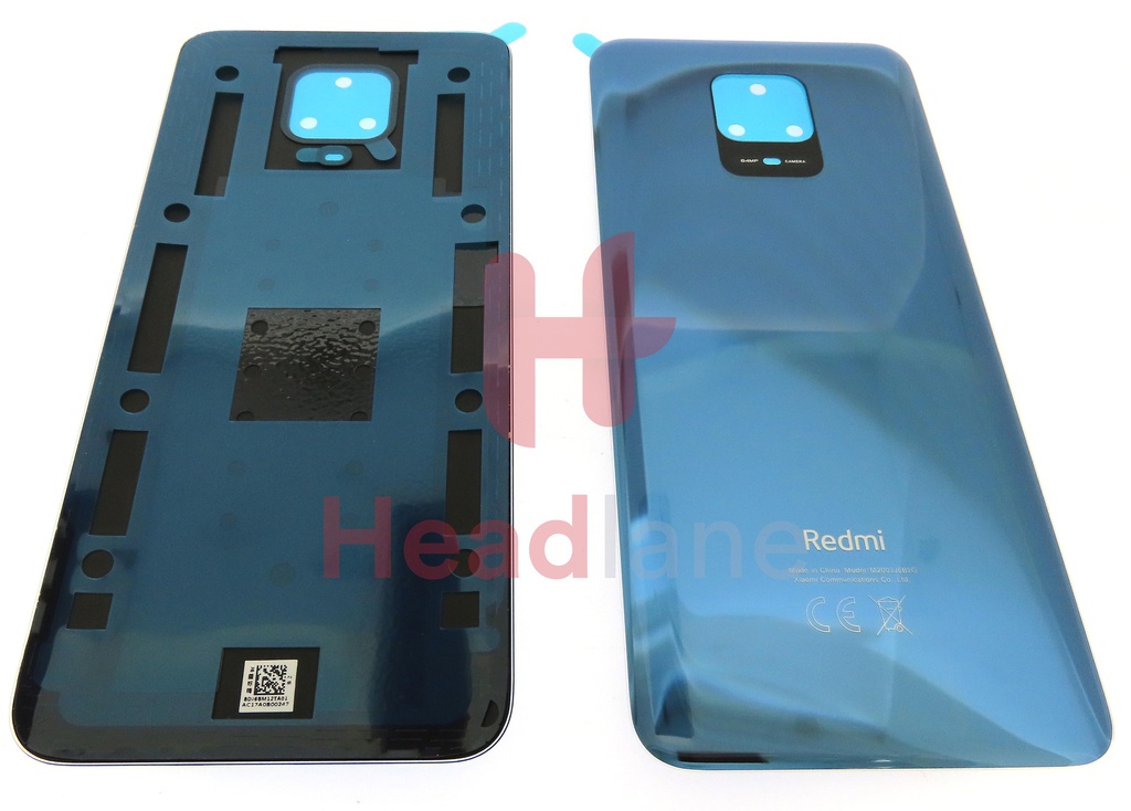 Xiaomi Redmi Note 9 Pro Back / Battery Cover - Black