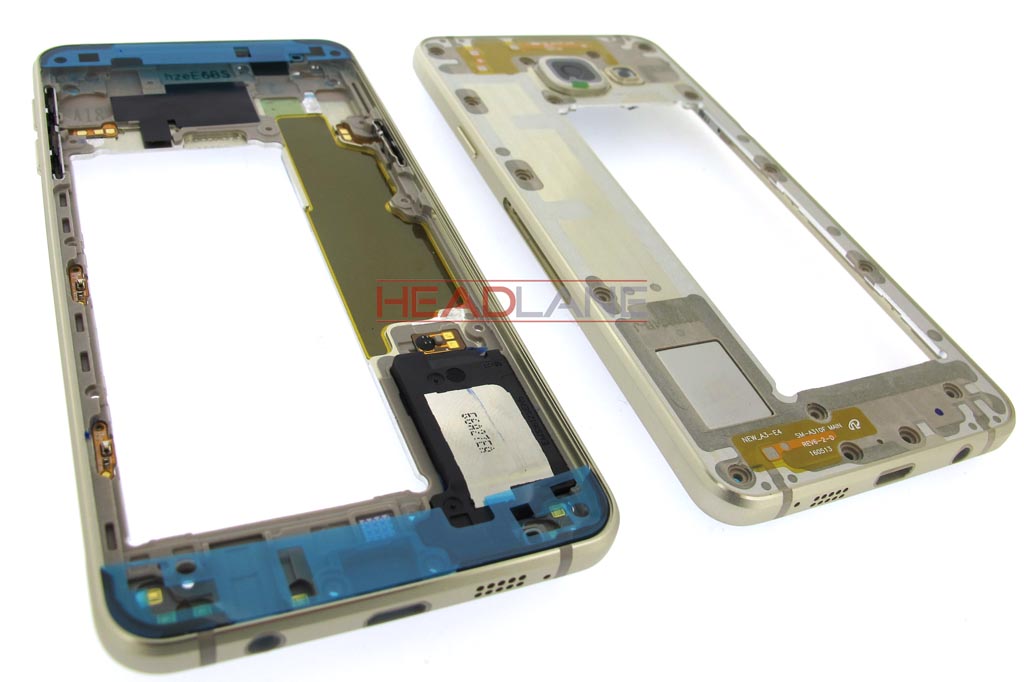 Samsung SM-A310 Galaxy A3 (2016) Middle Cover Chassis - Pink