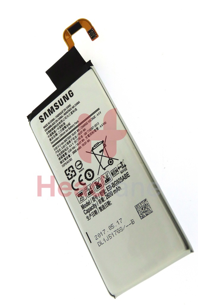 Samsung SM-G925F Galaxy S6 Edge 2600mAh Battery EB-BG925ABE (No Box / Service Pack)
