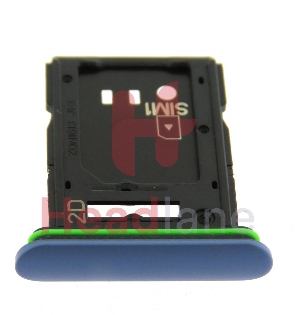 Sony XQ-BT52 Xperia 10 III SIM Card Tray (Dual SIM) - Blue