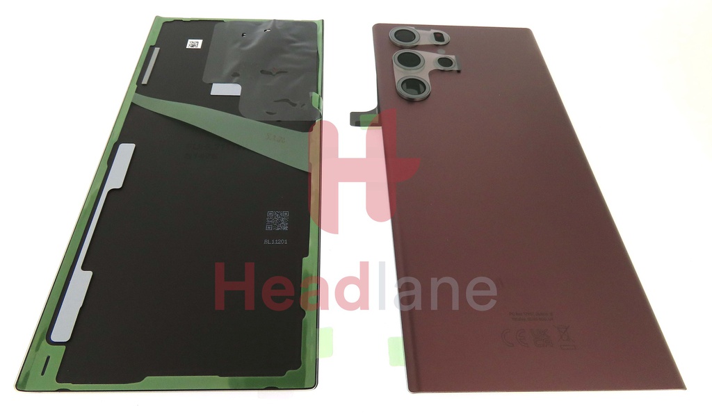 Samsung SM-S908 Galaxy S22 Ultra Back / Battery Cover - Burgundy