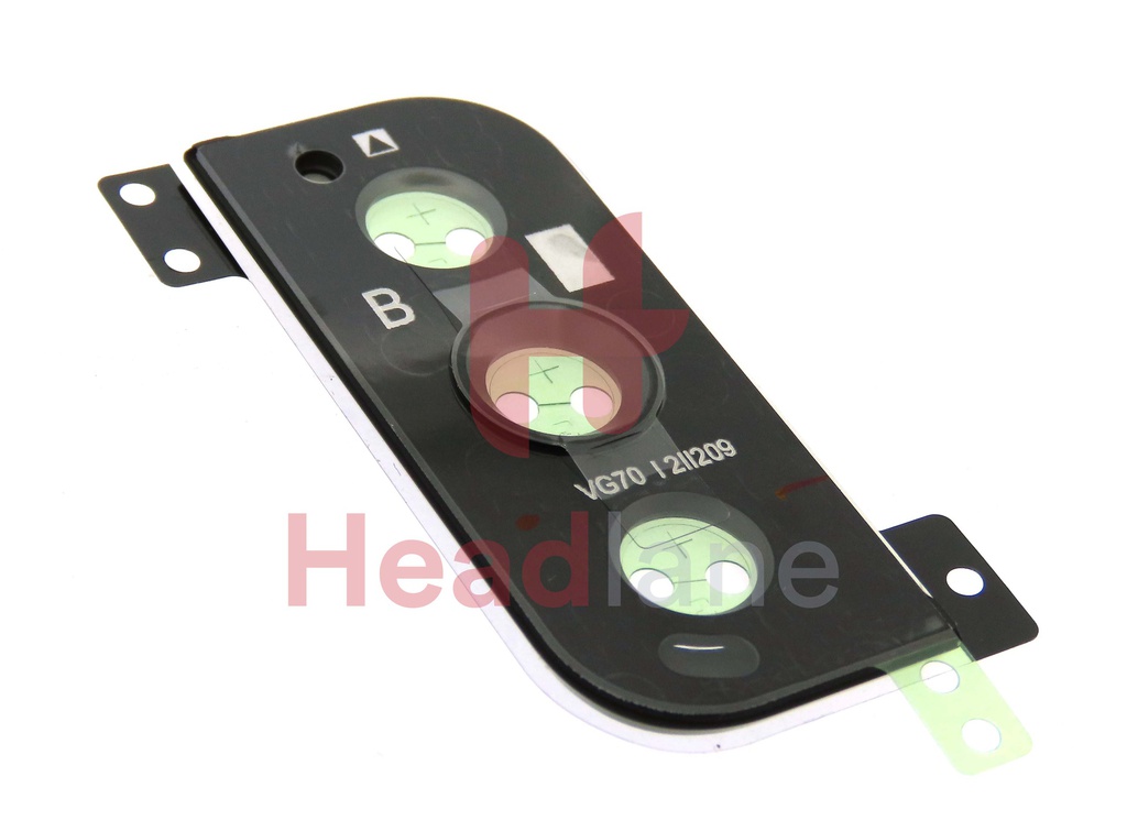 Samsung SM-S906 Galaxy S22+ / Plus Camera Decoration / Cover - Phantom Black